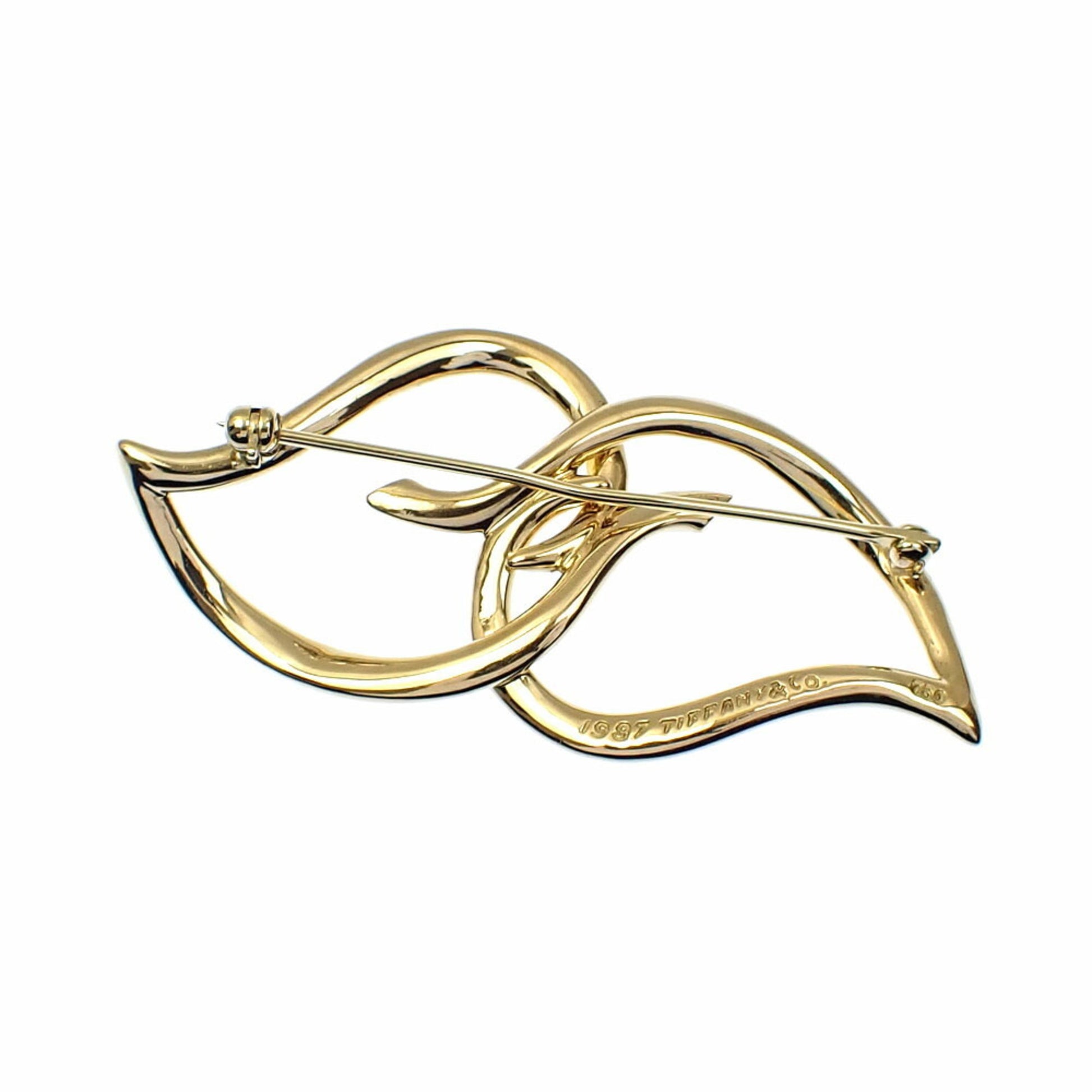 Tiffany & Co Leaf, Yellow, Yellow Gold, brooch