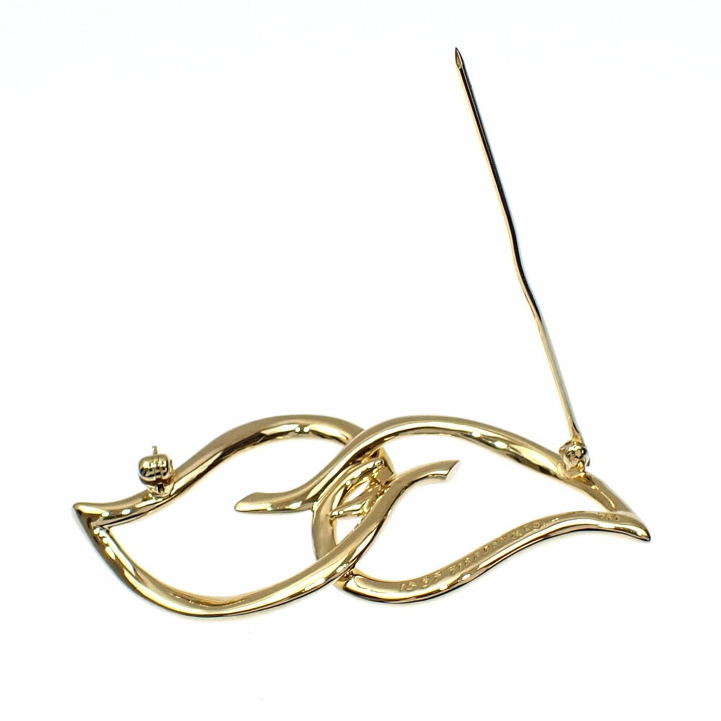 Tiffany & Co Leaf, Yellow, Yellow Gold, brooch