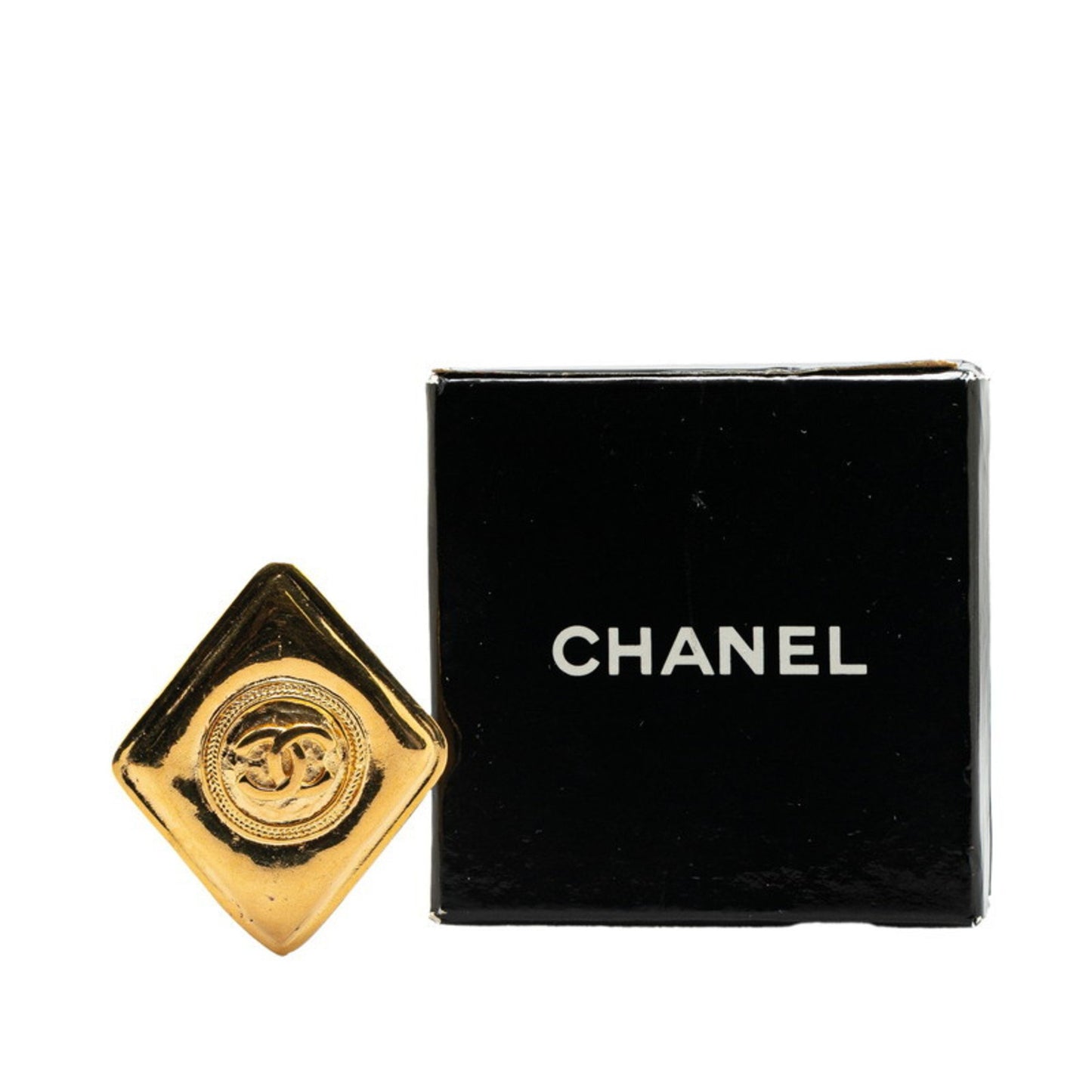 Chanel Coco Mark, Gold, Gold Plated, brooch