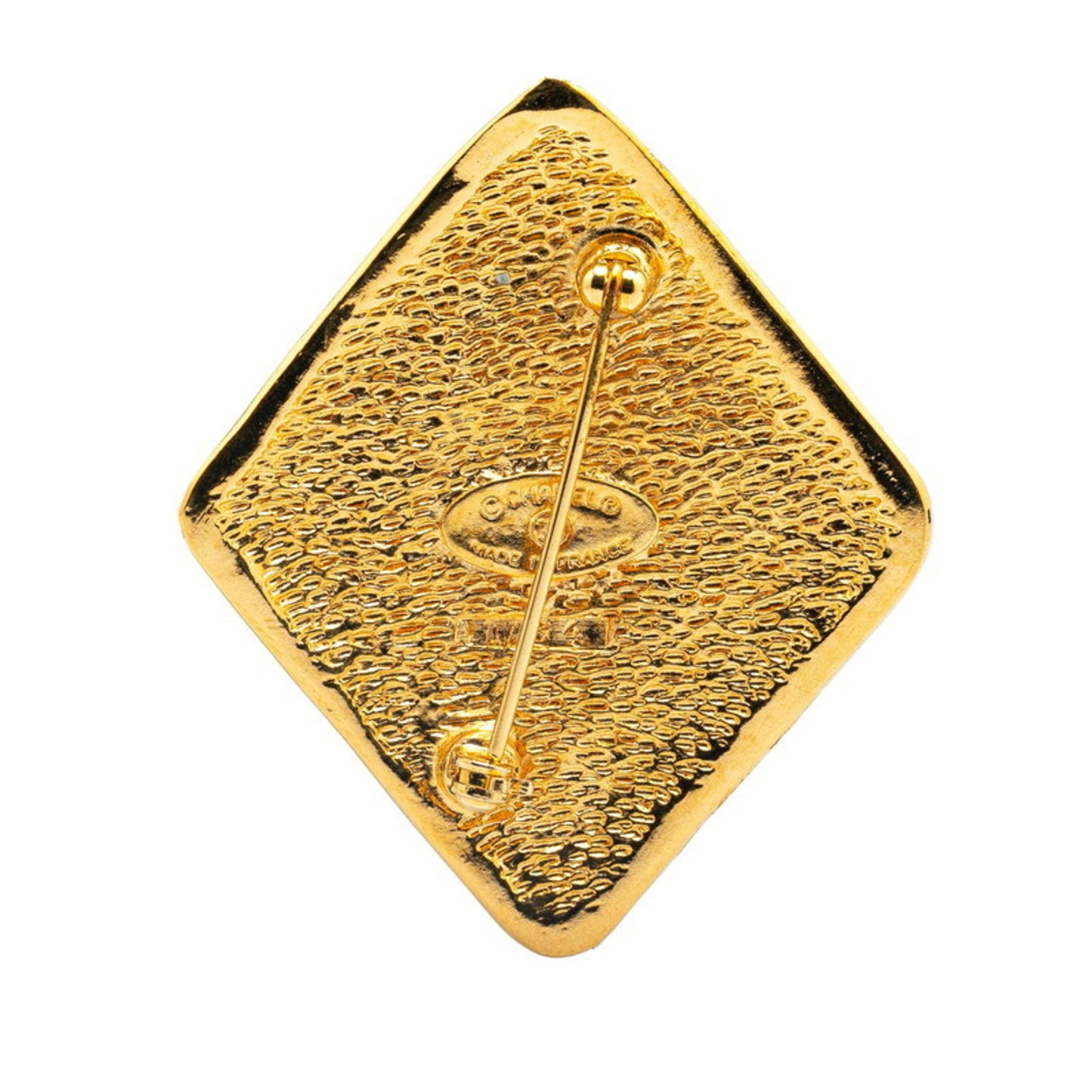 Chanel Coco Mark, Gold, Gold Plated, brooch