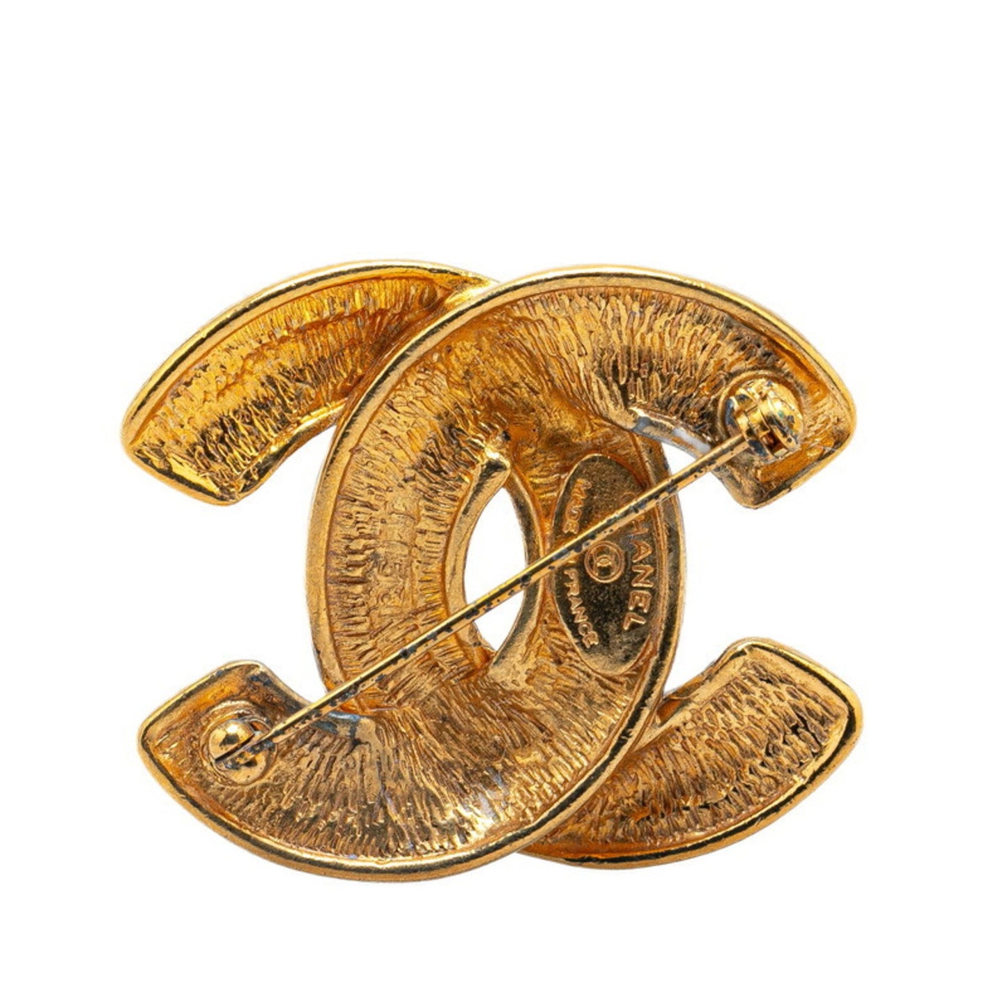 Chanel Coco Mark, Gold, Gold Plated, brooch