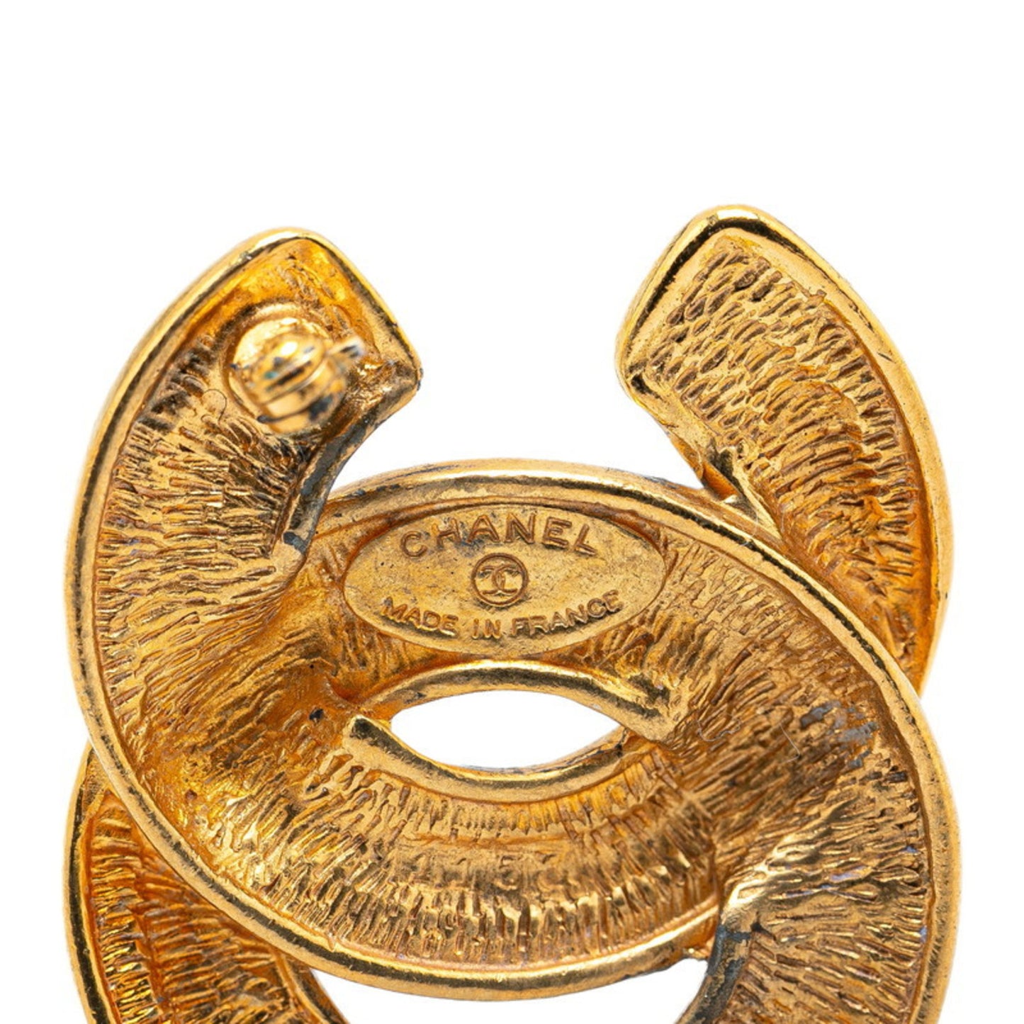 Chanel Coco Mark, Gold, Gold Plated, brooch