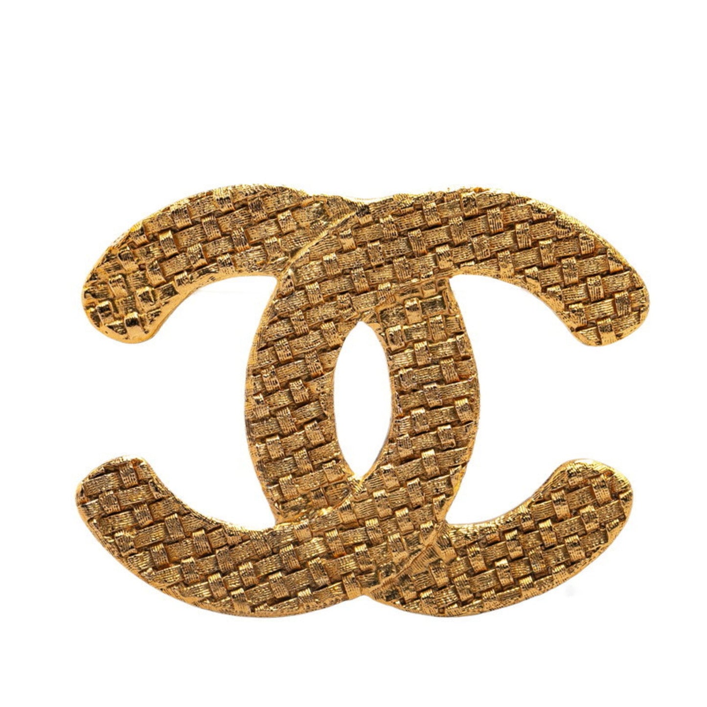 Chanel Coco Mark, Gold, Gold Plated, brooch