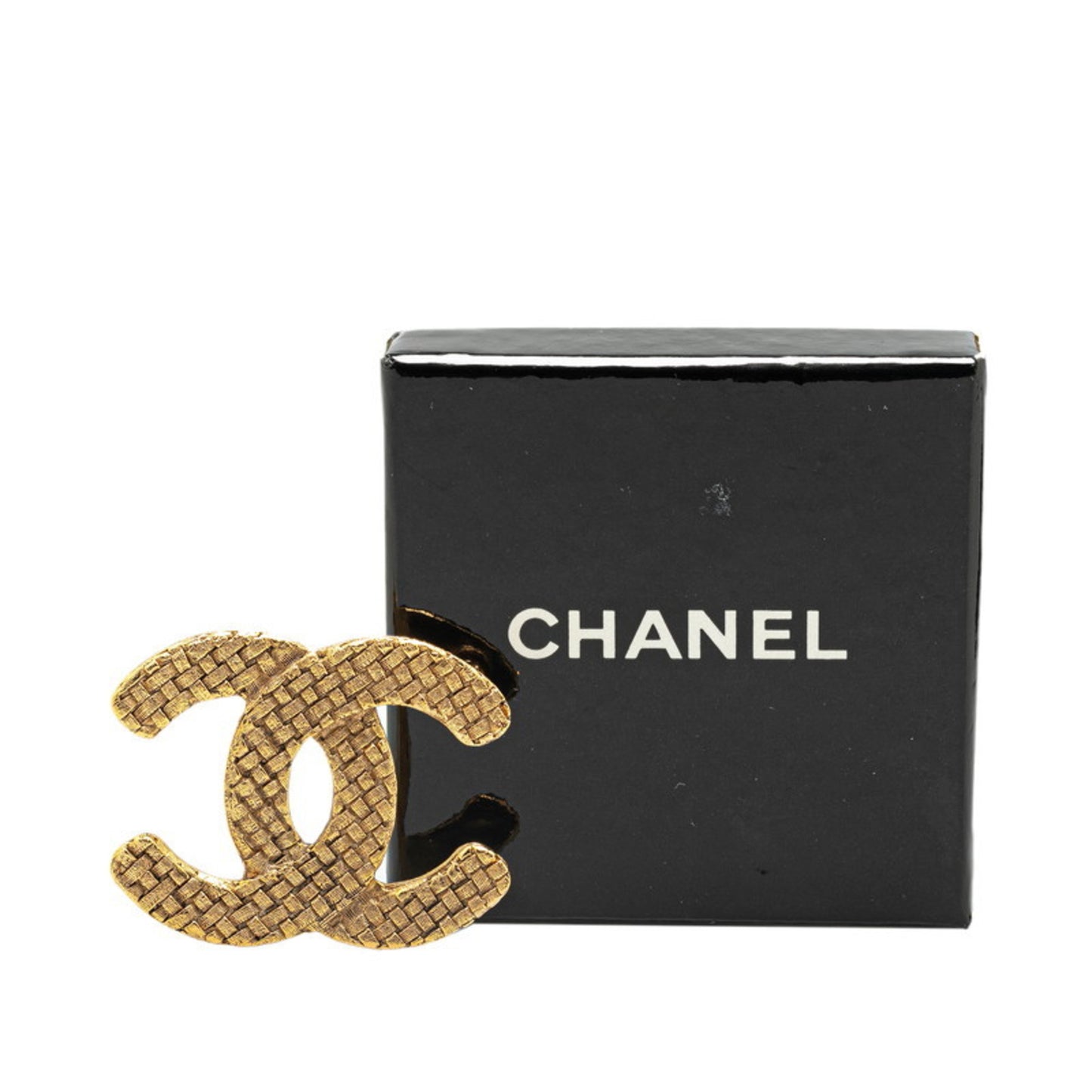 Chanel Coco Mark, Gold, Gold Plated, brooch