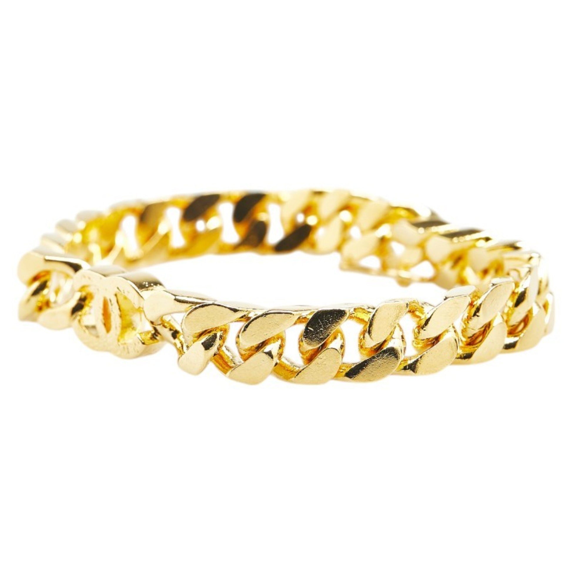 Chanel Coco Mark, Gold, Gold Plated, bracelet