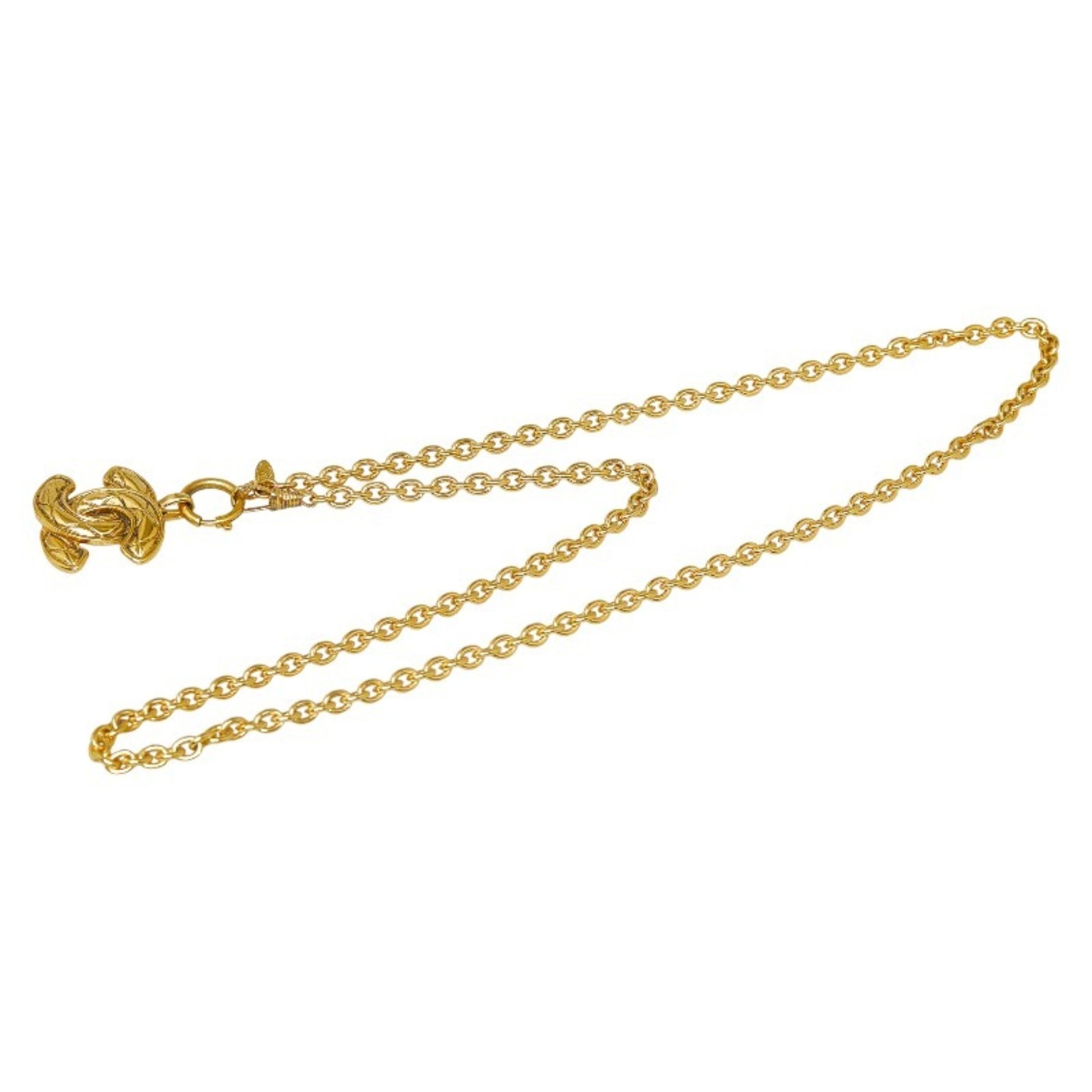 Chanel Coco Mark, Gold, Gold Plated, necklace