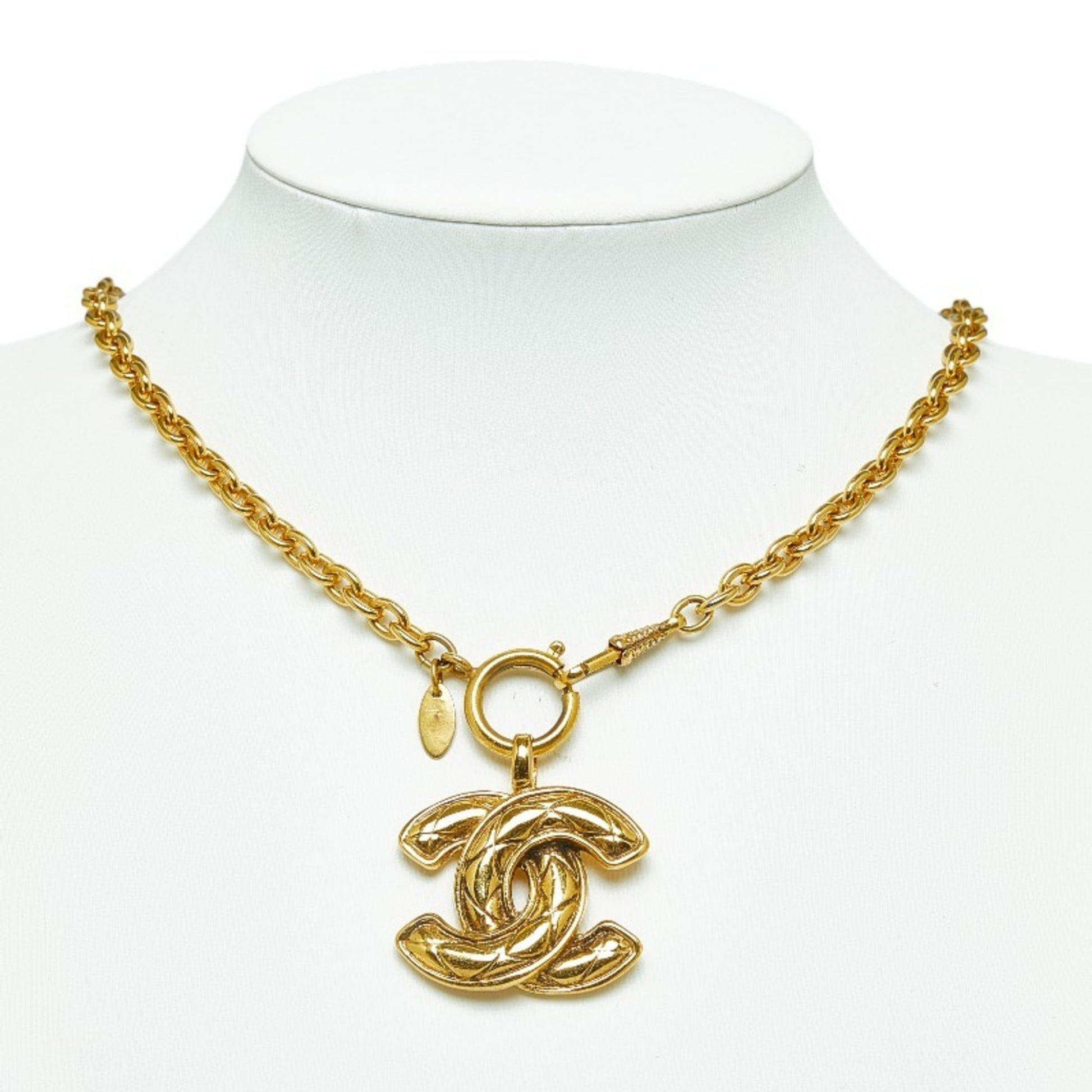 Chanel Coco Mark, Gold, Gold Plated, necklace