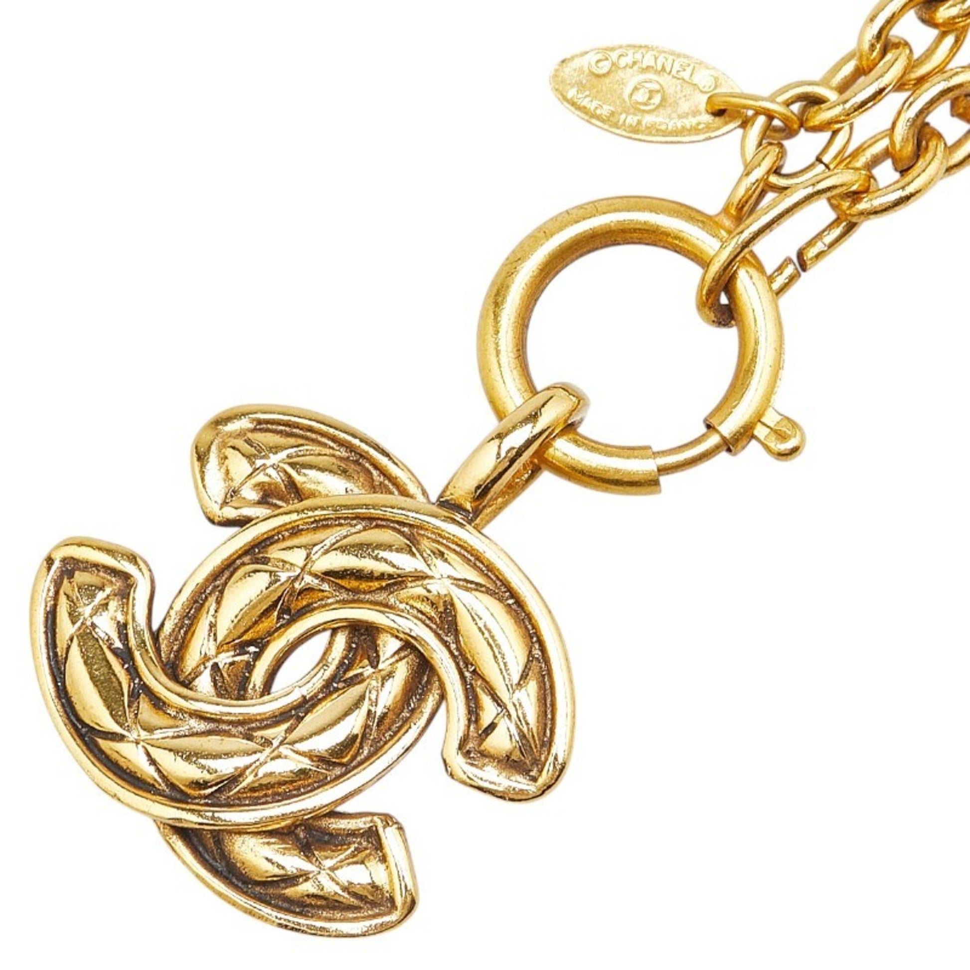 Chanel Coco Mark, Gold, Gold Plated, necklace