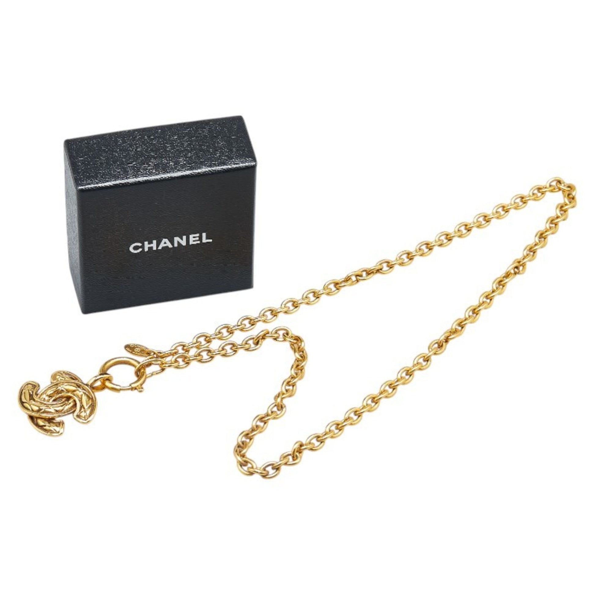 Chanel Coco Mark, Gold, Gold Plated, necklace