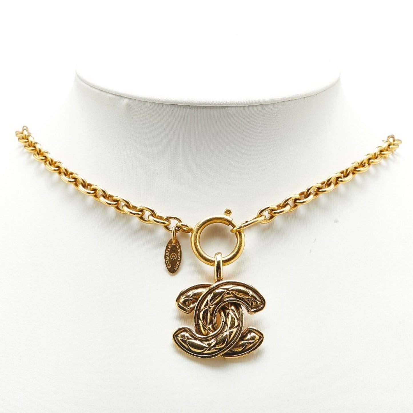 Chanel Coco Mark, Gold, Gold Plated, necklace