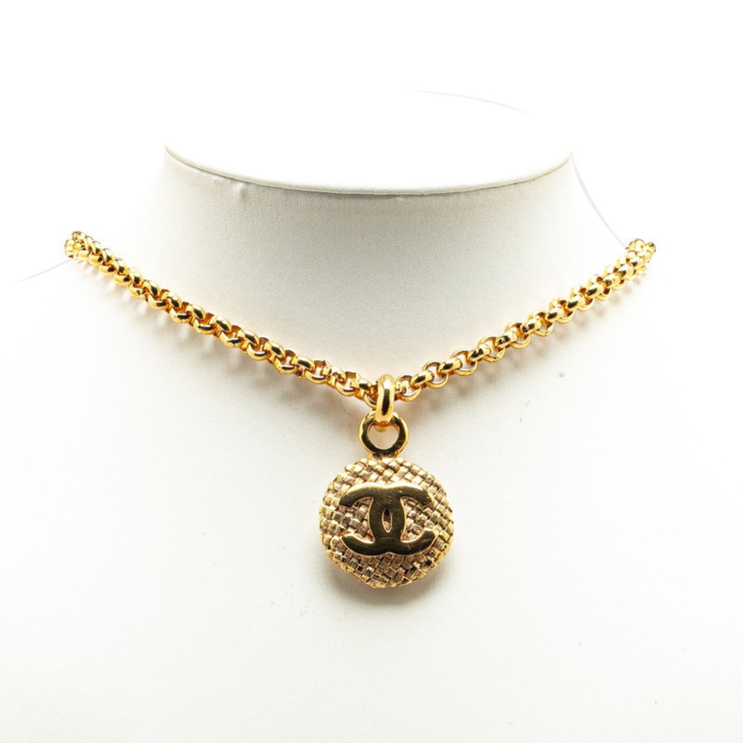 Chanel Coco Mark, Gold, Gold Plated, necklace