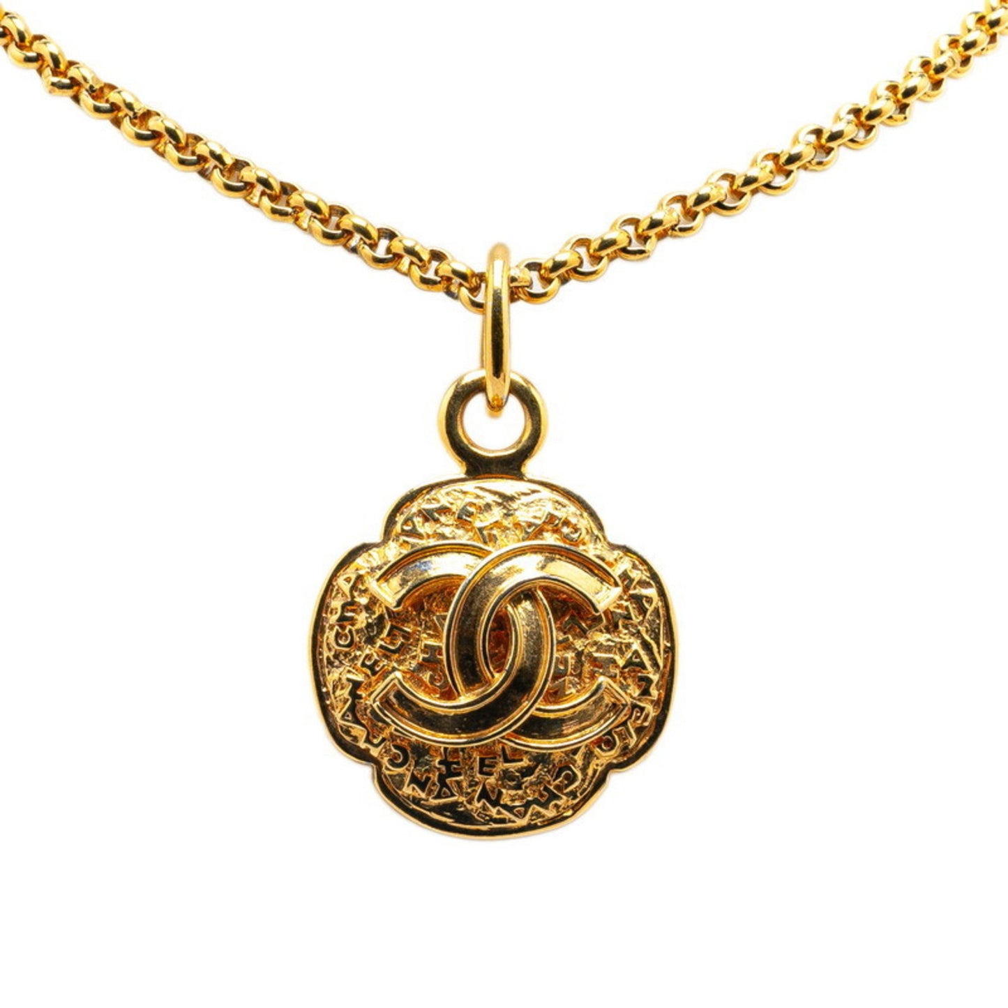 Chanel Coco Mark, Gold, Gold Plated, necklace