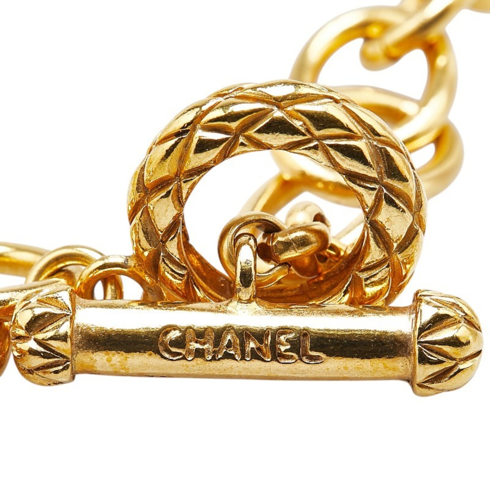 Chanel Coco Mark, Gold, Gold Plated, necklace