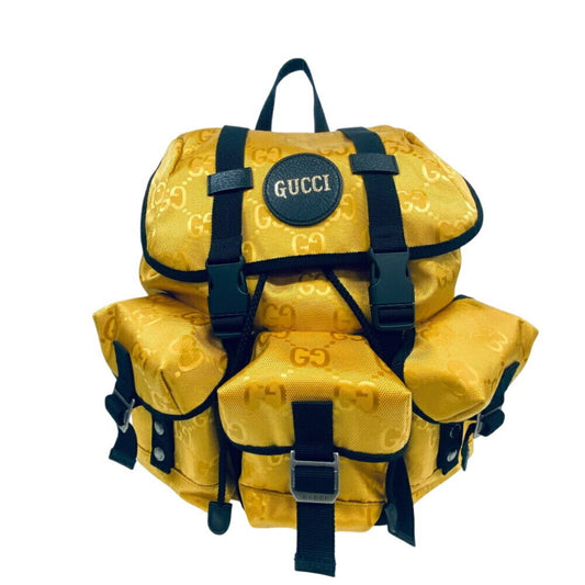 Gucci Off the grid, Yellow, Synthetic, backpack