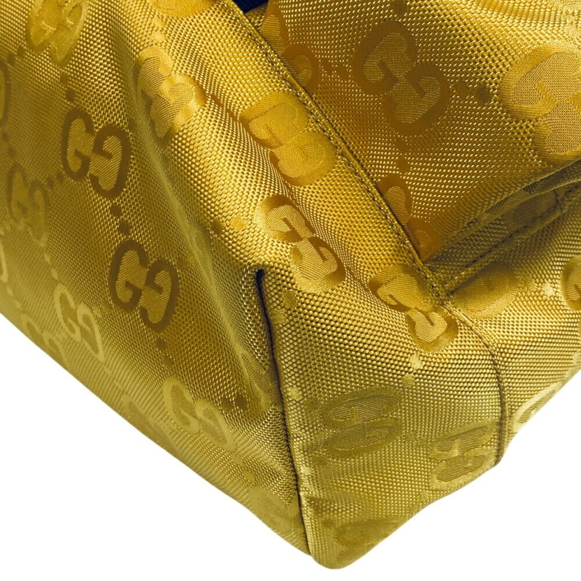 Gucci Off the grid, Yellow, Synthetic, backpack