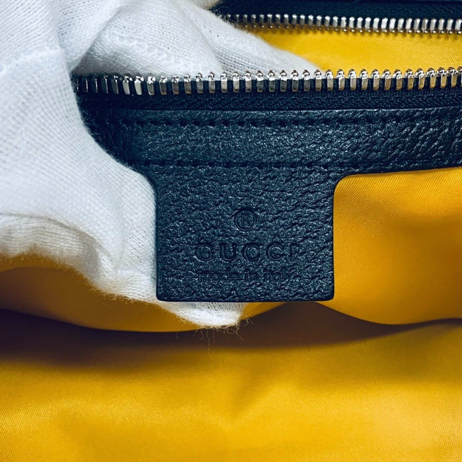 Gucci Off the grid, Yellow, Synthetic, backpack