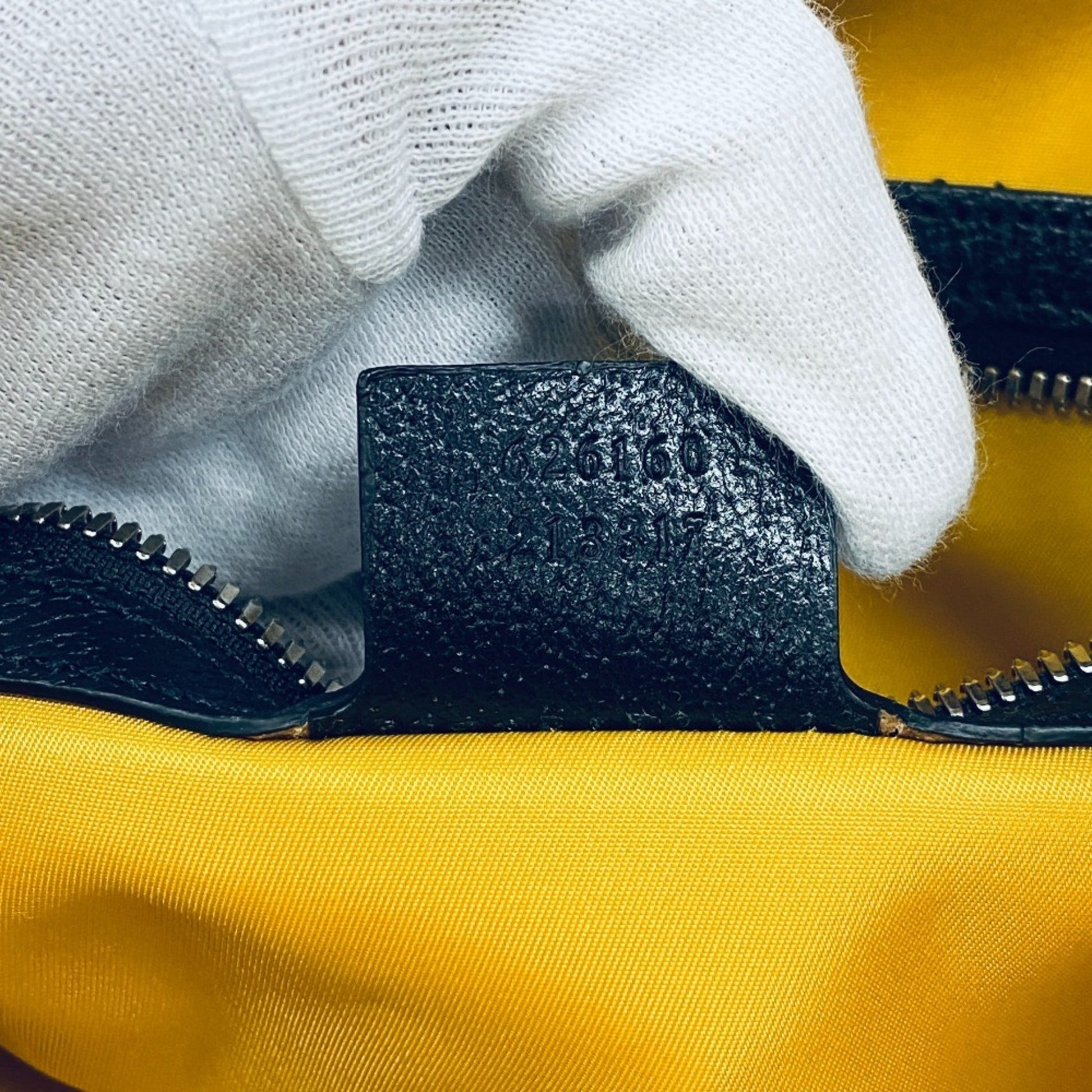 Gucci Off the grid, Yellow, Synthetic, backpack