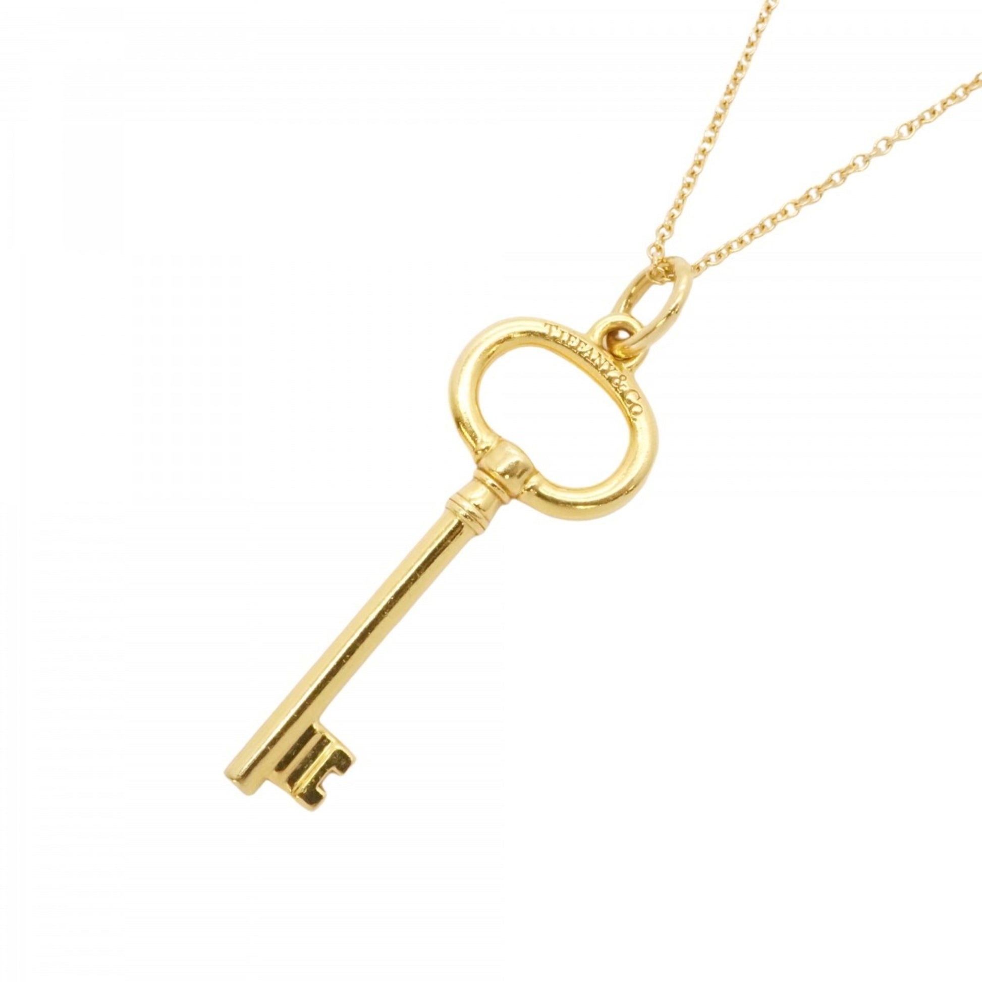 Tiffany & Co Key, Gold, Yellow Gold, necklace