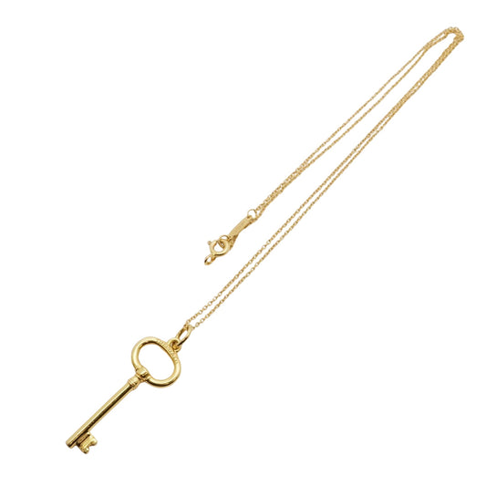 Tiffany & Co Key, Gold, Yellow Gold, necklace