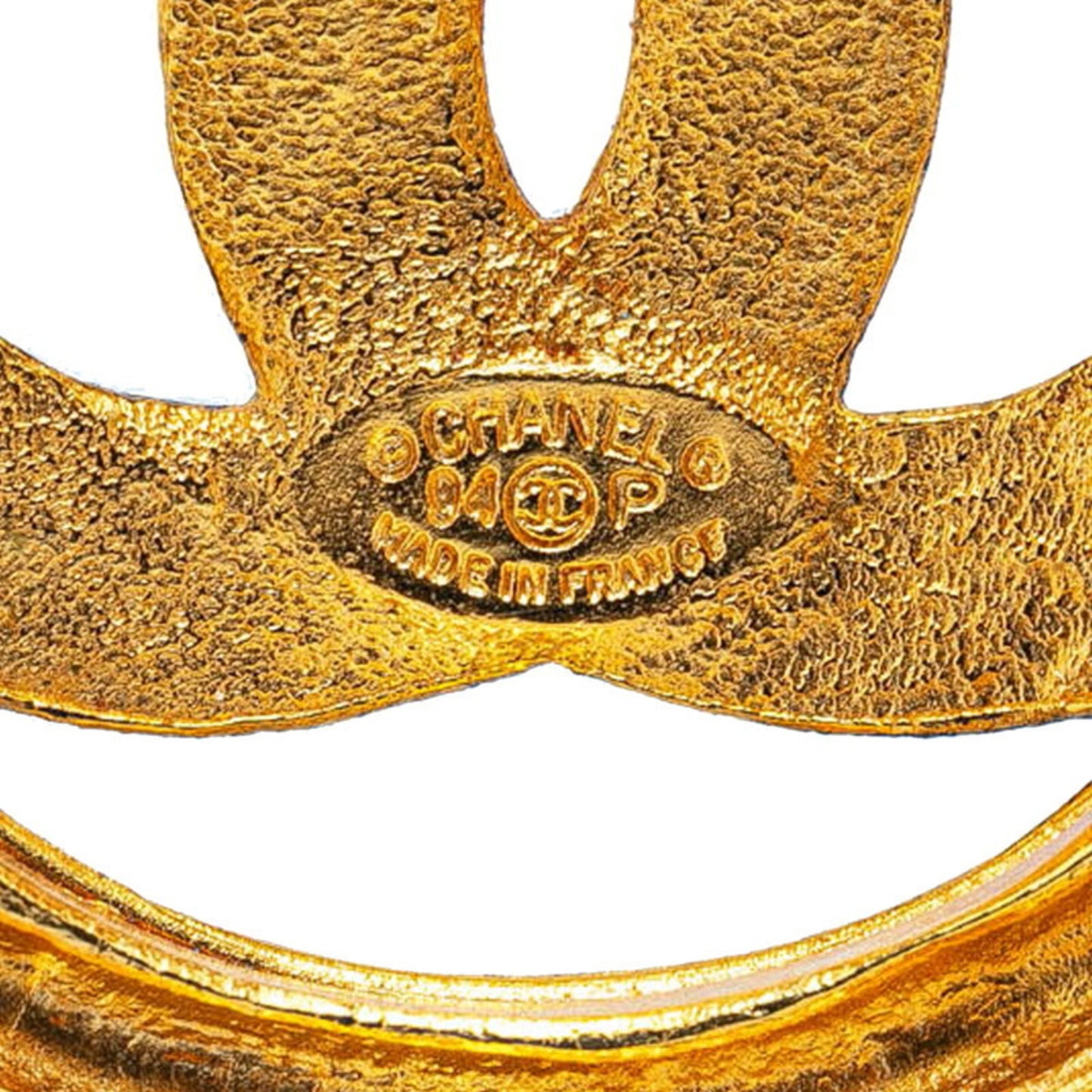 Chanel Coco Mark, Gold, Metal, brooch