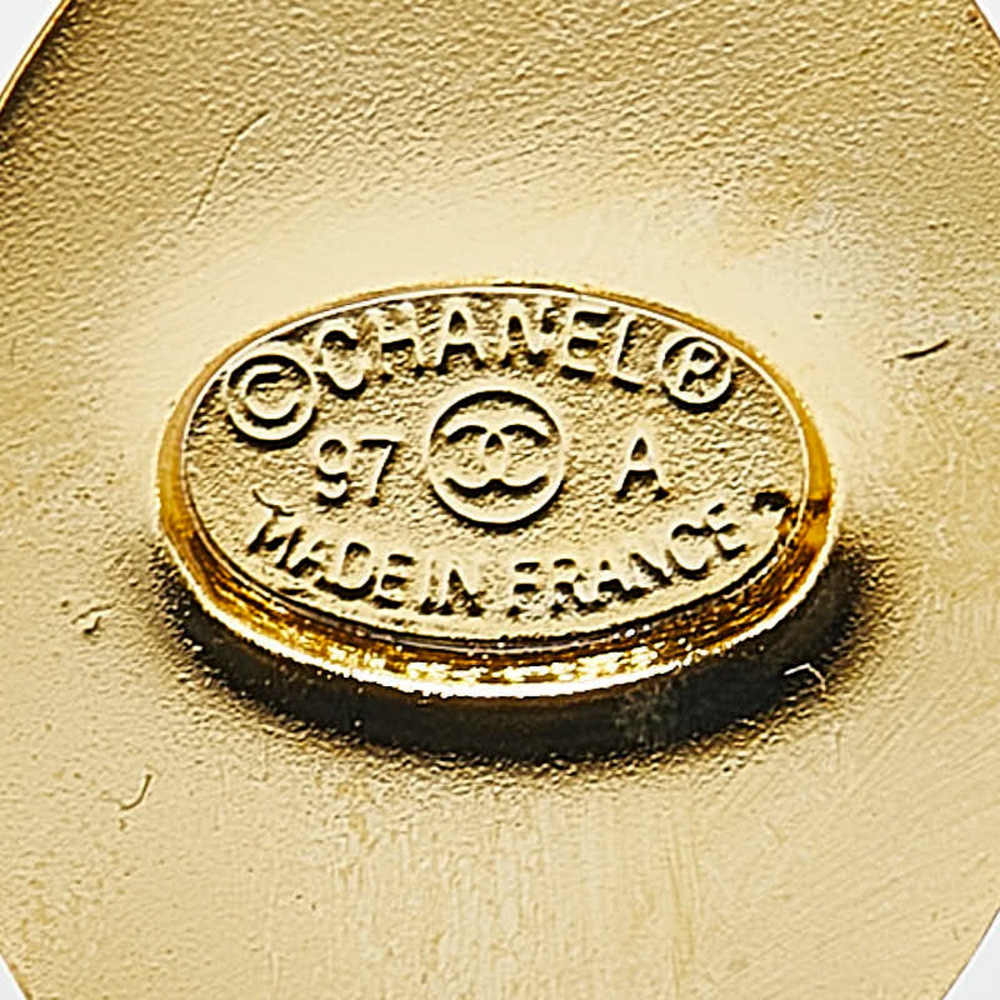 Chanel Coco Mark, Gold, Gold Plated, brooch