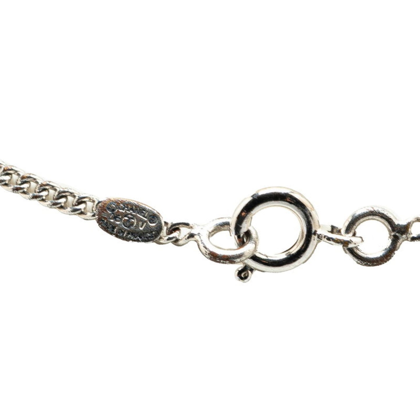 Chanel Coco Mark, Black, Metal, necklace