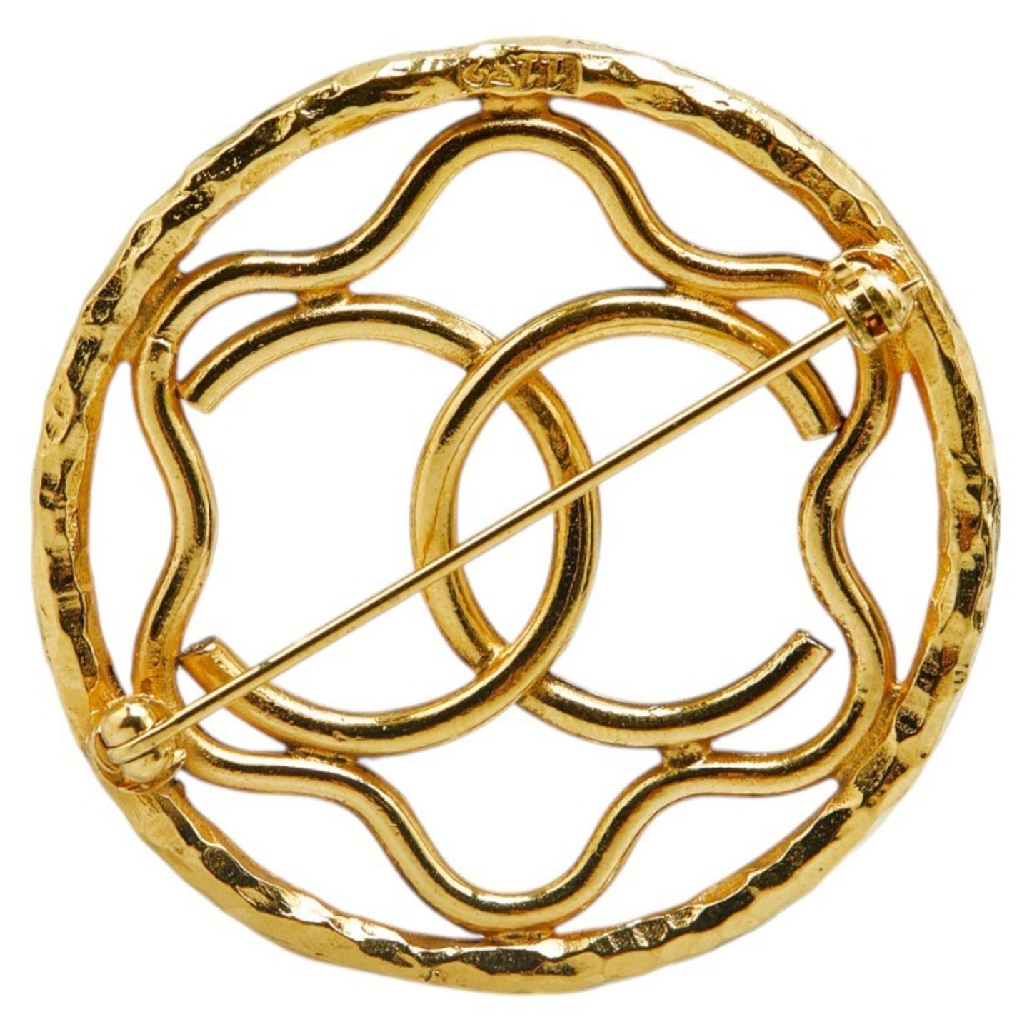 Chanel Coco Mark, Gold, Gold Plated, brooch