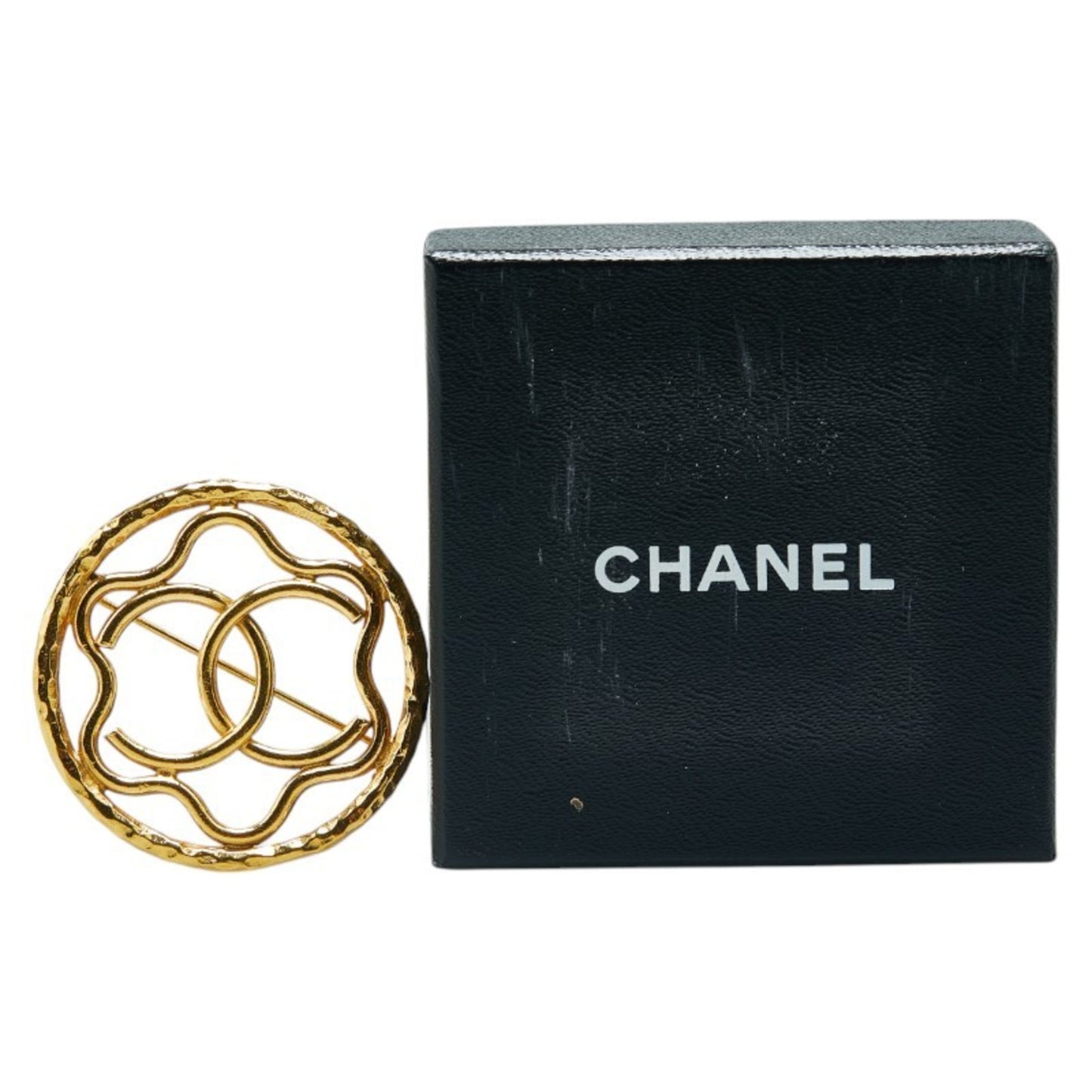 Chanel Coco Mark, Gold, Gold Plated, brooch