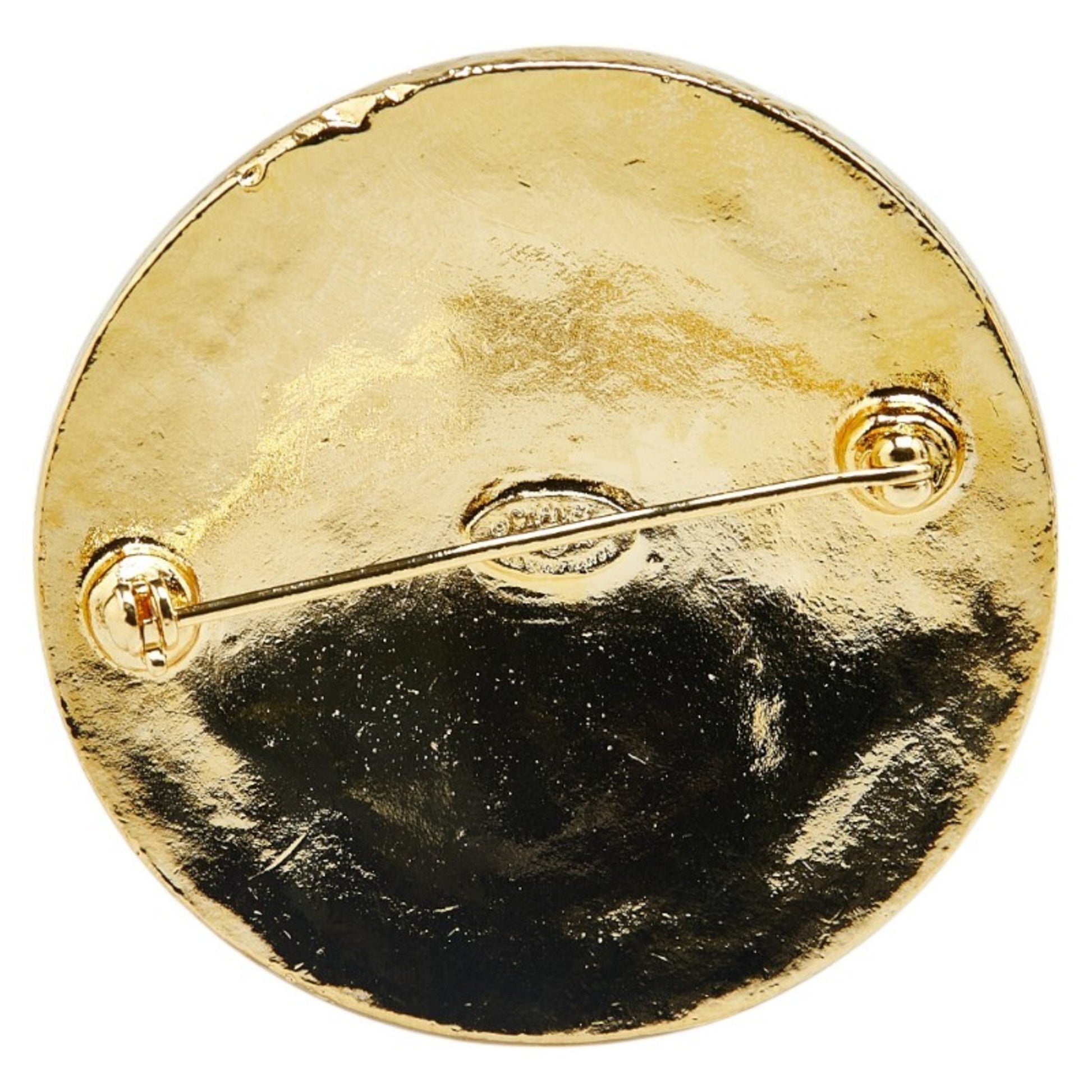 Chanel Coco Mark, Gold, Gold Plated, brooch