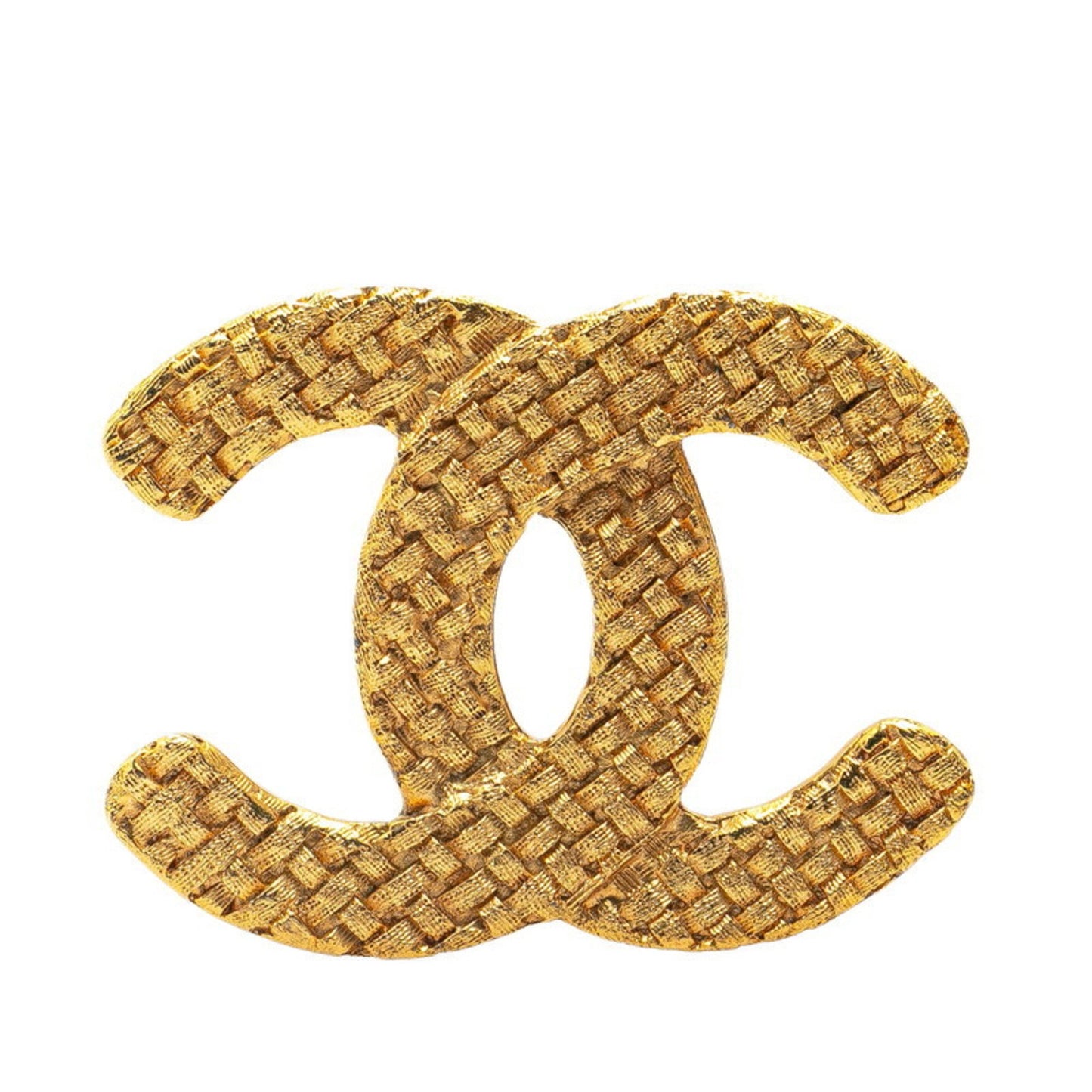 Chanel Coco Mark, Gold, Gold Plated, brooch