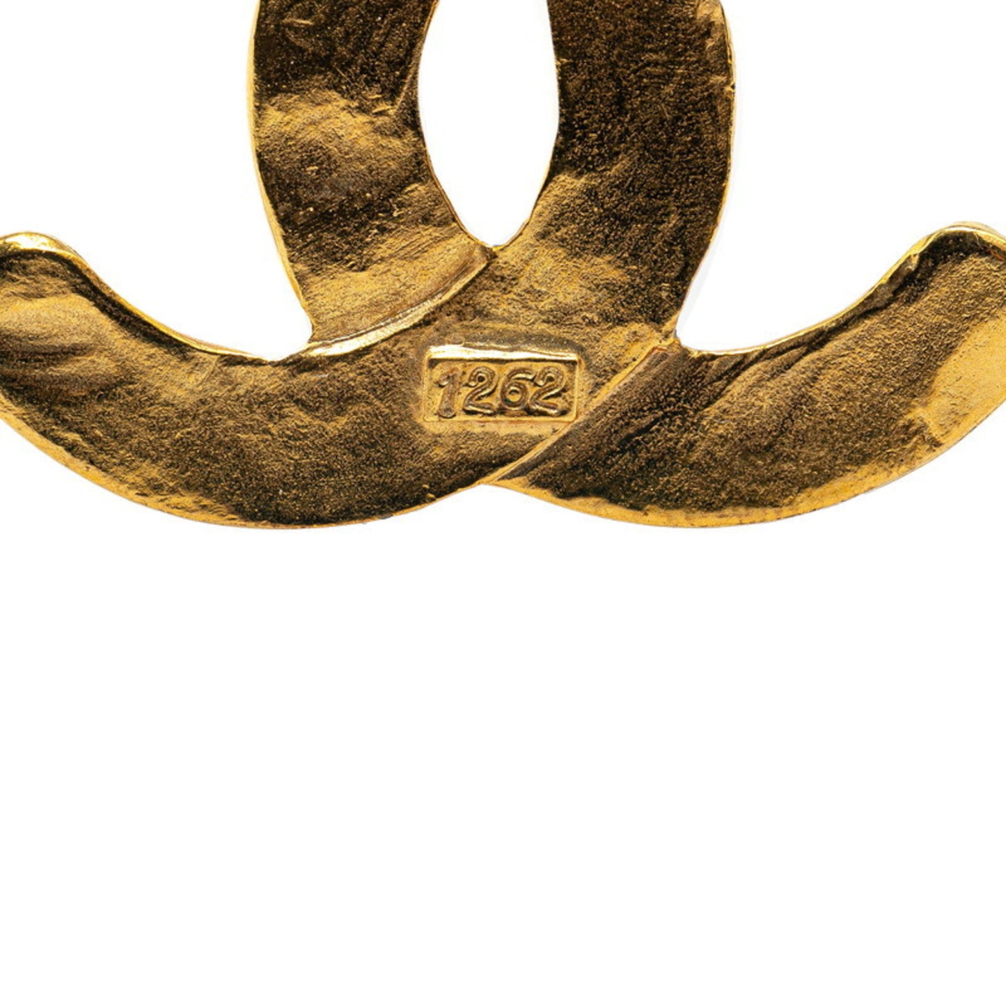 Chanel Coco Mark, Gold, Gold Plated, brooch