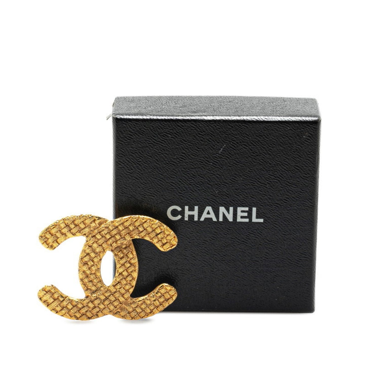 Chanel Coco Mark, Gold, Gold Plated, brooch