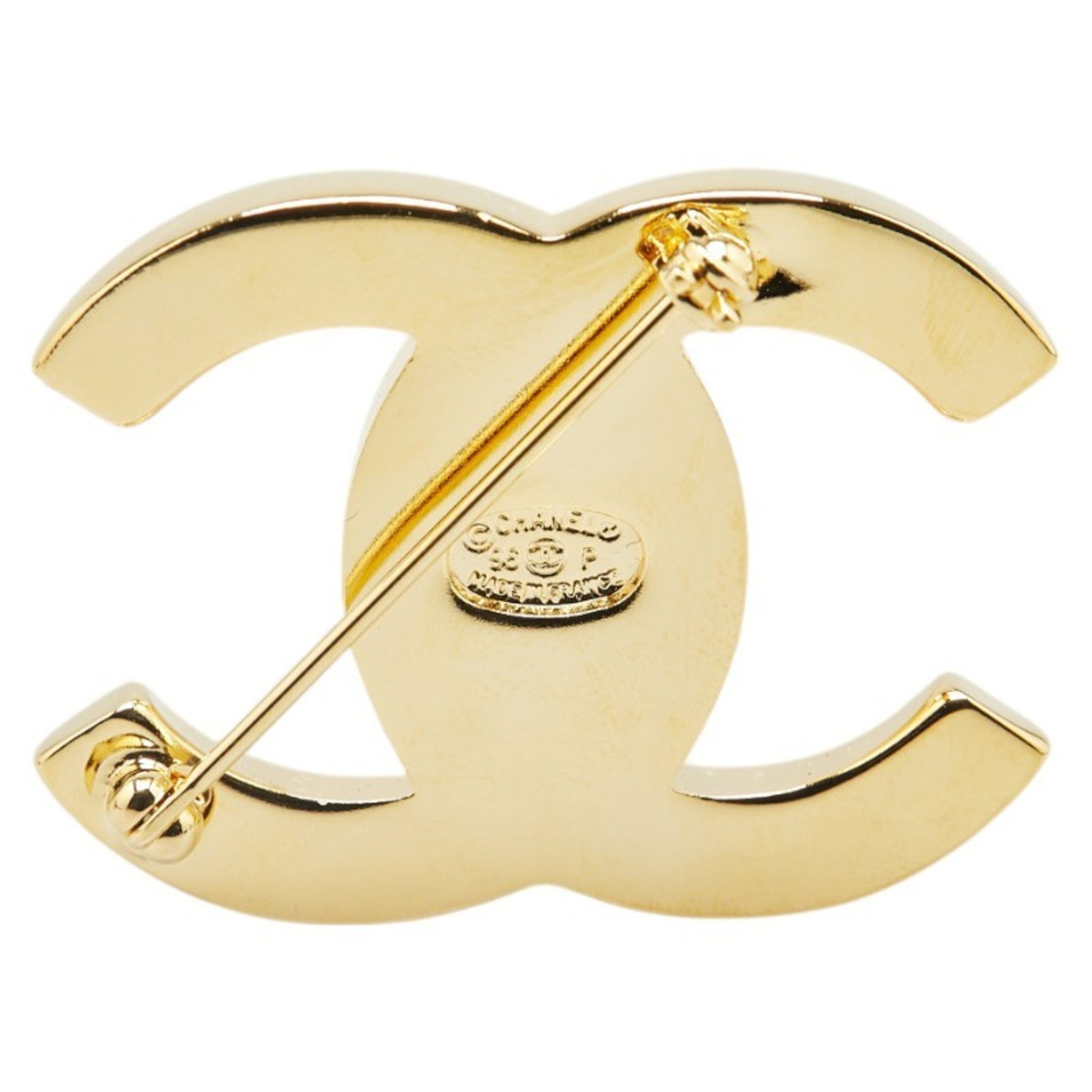 Chanel Coco Mark, Gold, Gold Plated, brooch