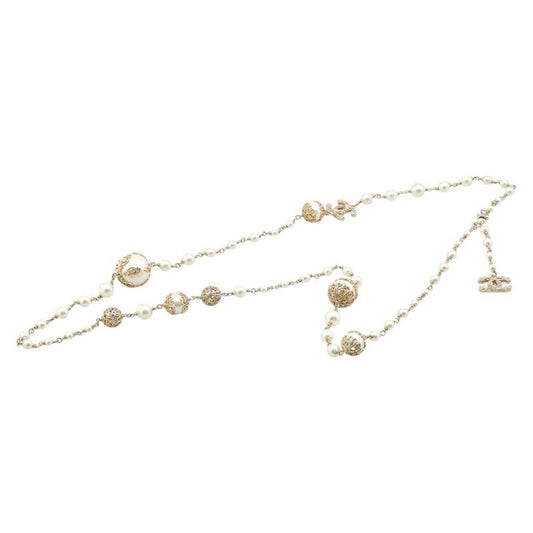 Chanel Coco Mark, Gold, Gold Plated, necklace