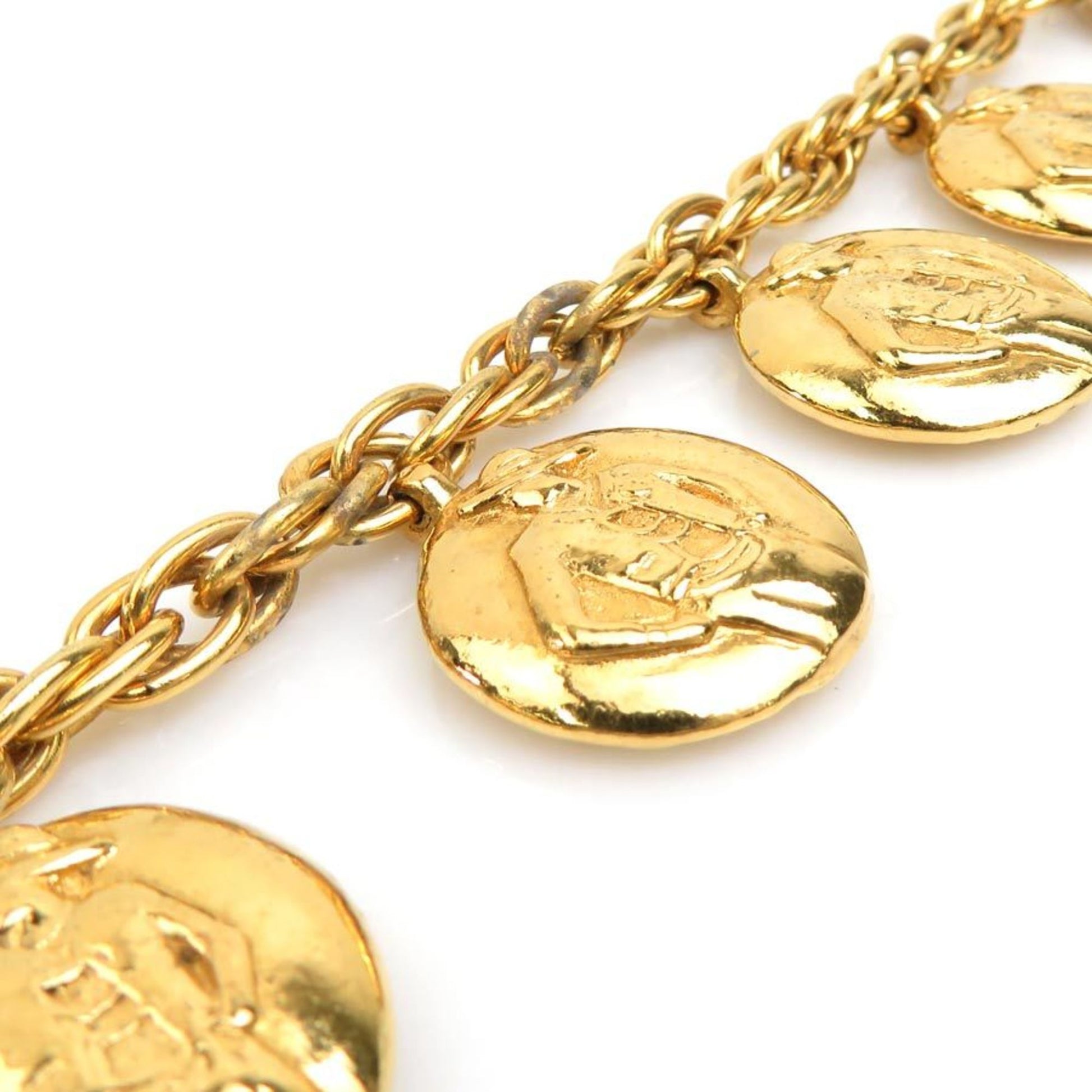 Chanel Mademoiselle, Gold, Gold Plated, necklace