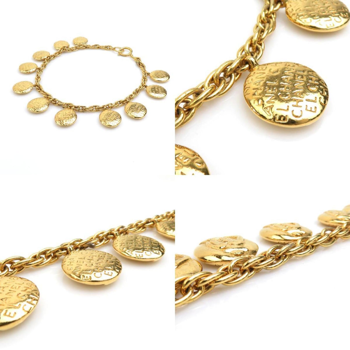 Chanel Mademoiselle, Gold, Gold Plated, necklace