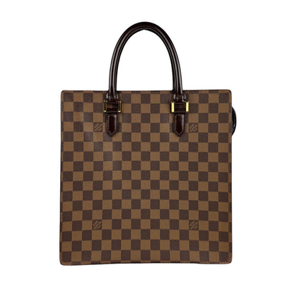 Louis Vuitton Sac Plat, Brown, Canvas, tote