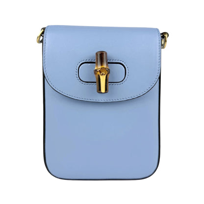 Gucci, Blue, Leather, shopper