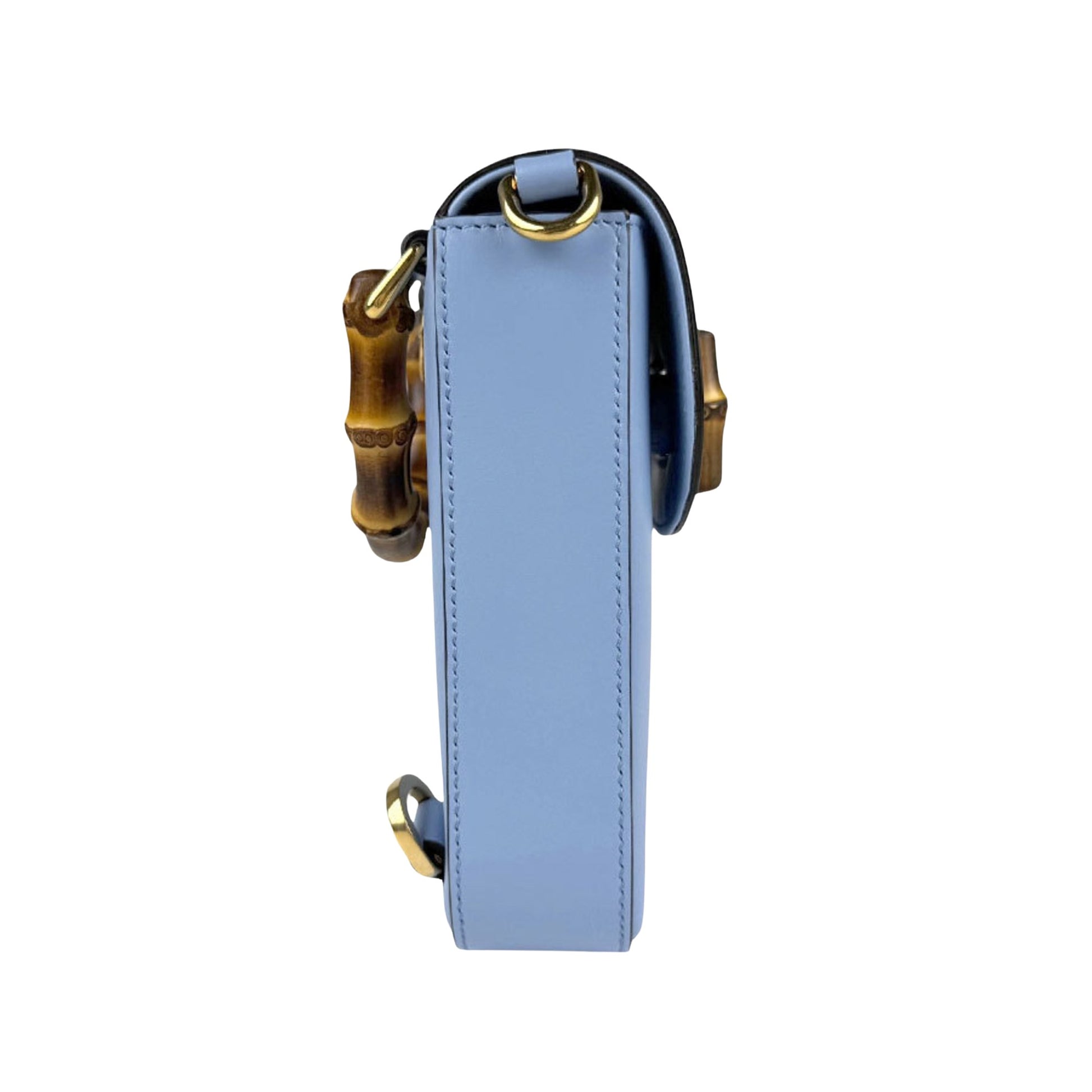 Gucci, Blue, Leather, shopper