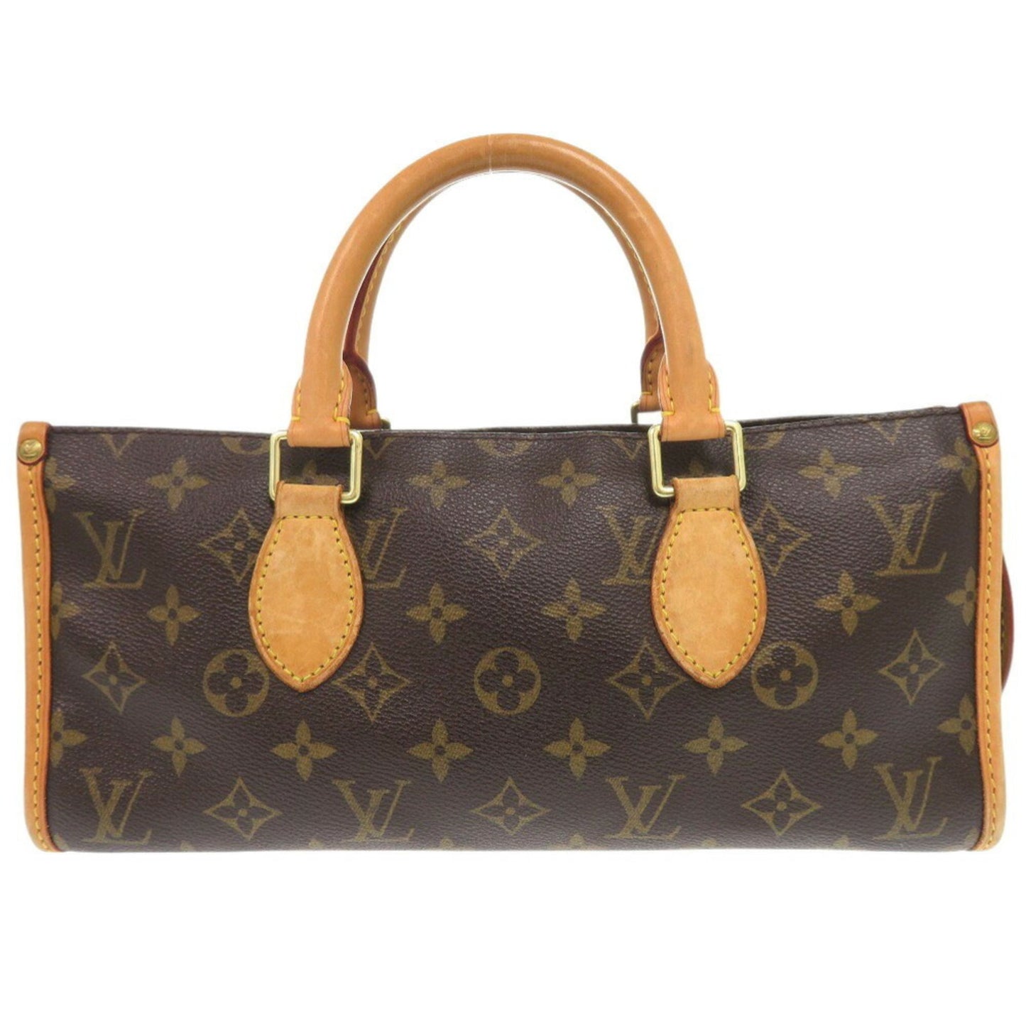 Louis Vuitton Popincourt, Brown, Canvas, handbag