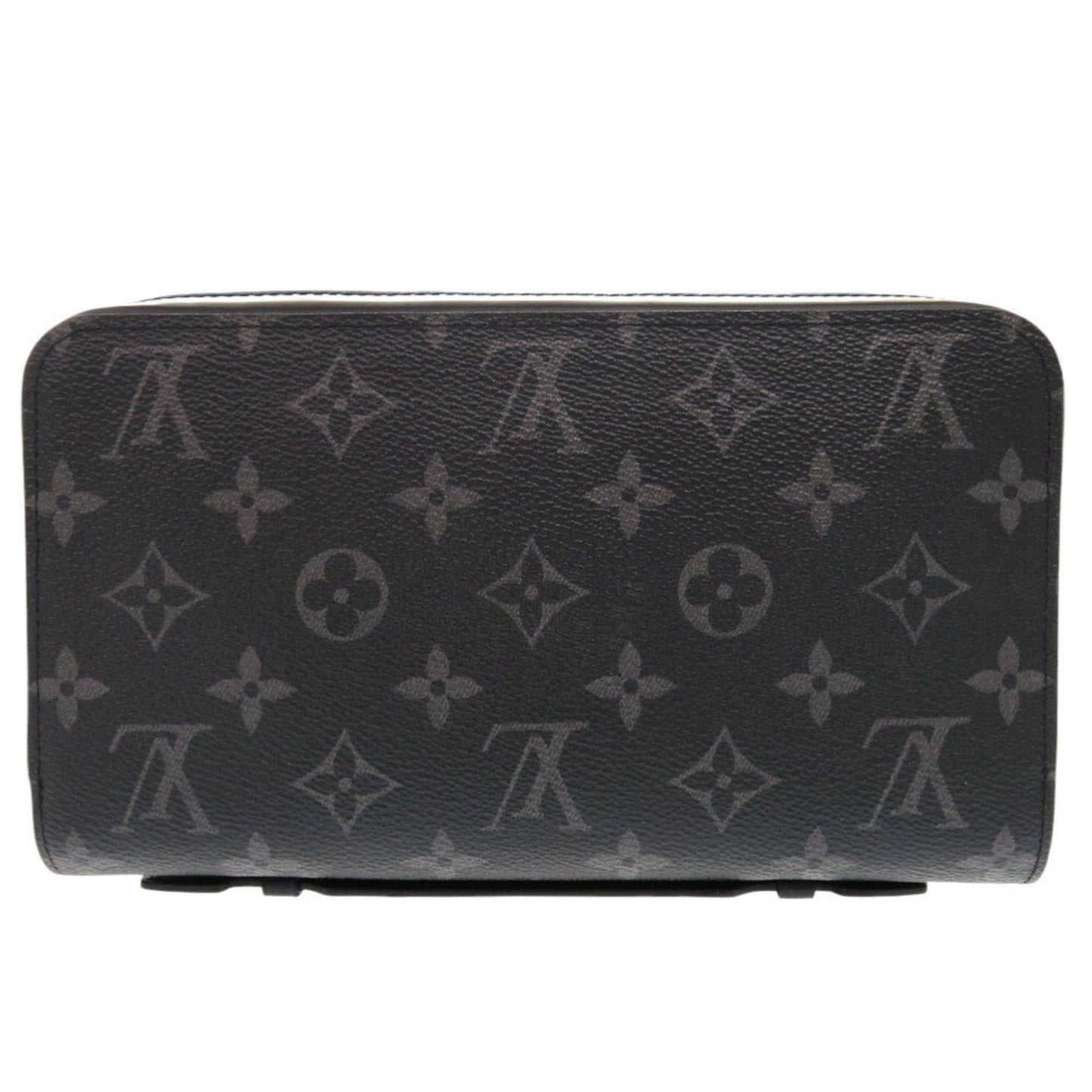 Louis Vuitton Zippy XL, Black, Canvas, wallet