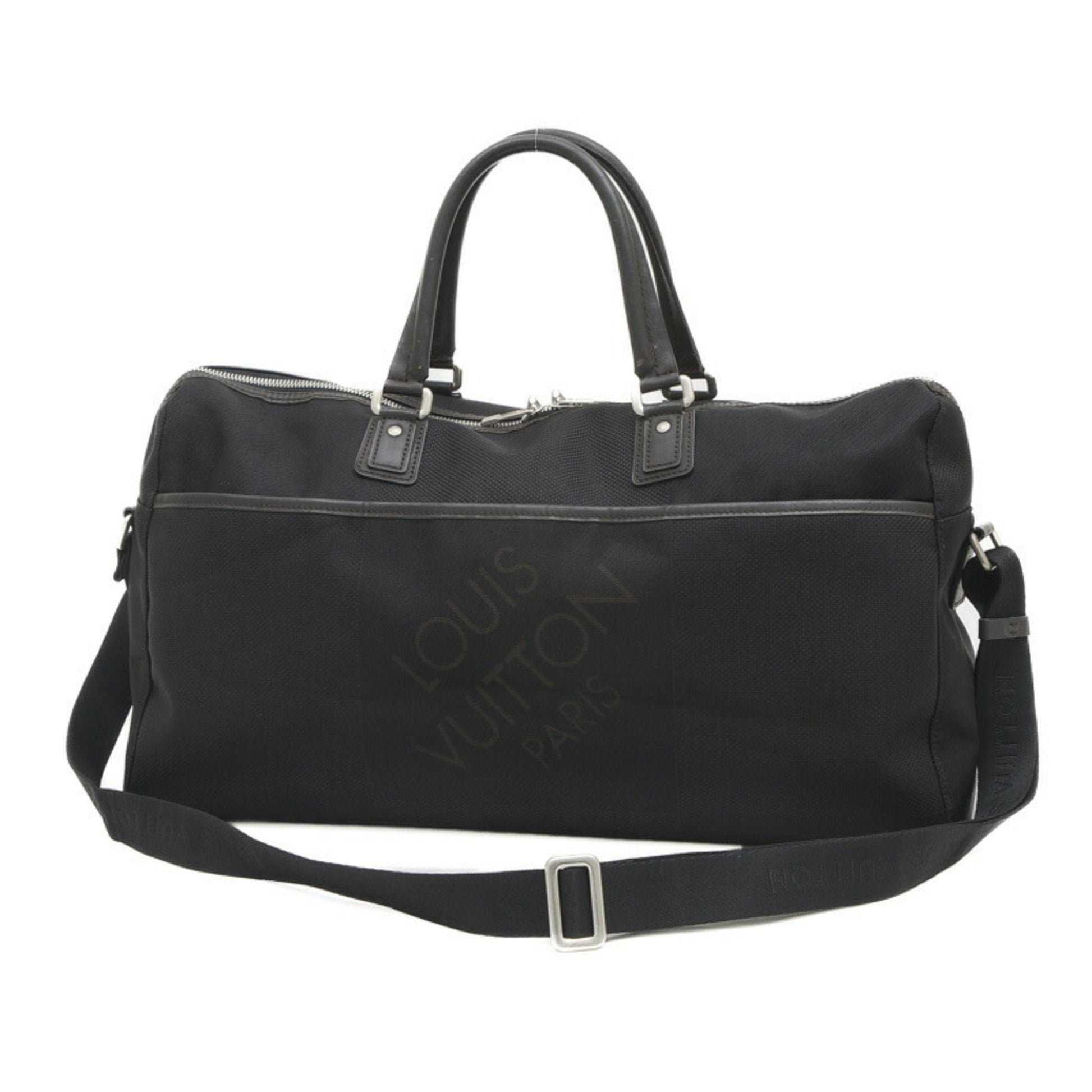 Louis Vuitton Albatros, Black, Canvas, travel