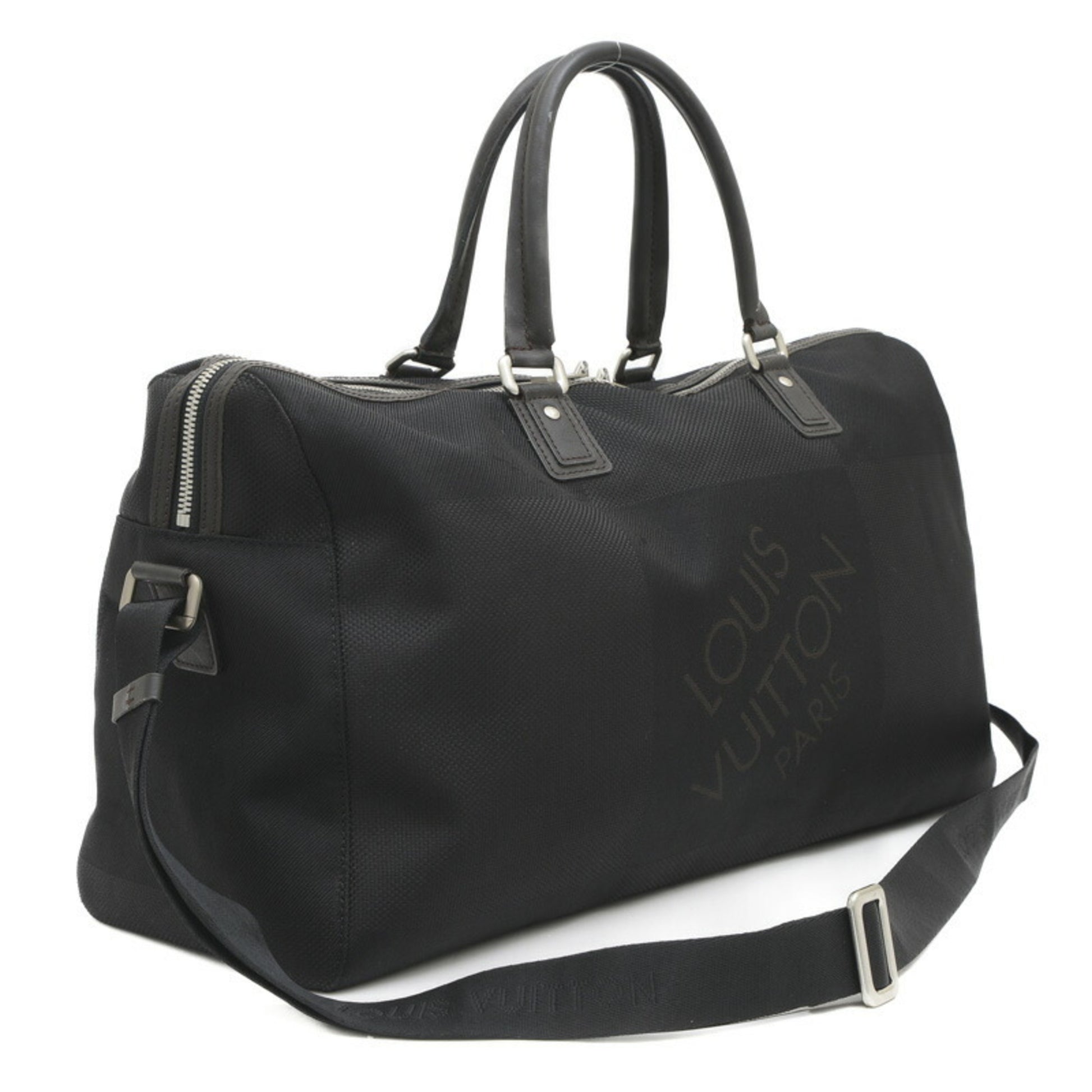 Louis Vuitton Albatros, Black, Canvas, travel