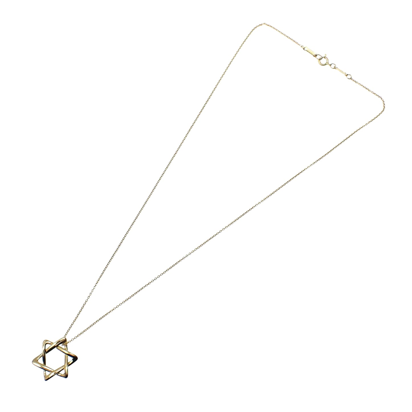 Tiffany & Co Etoile de David, Gold, Yellow Gold, necklace