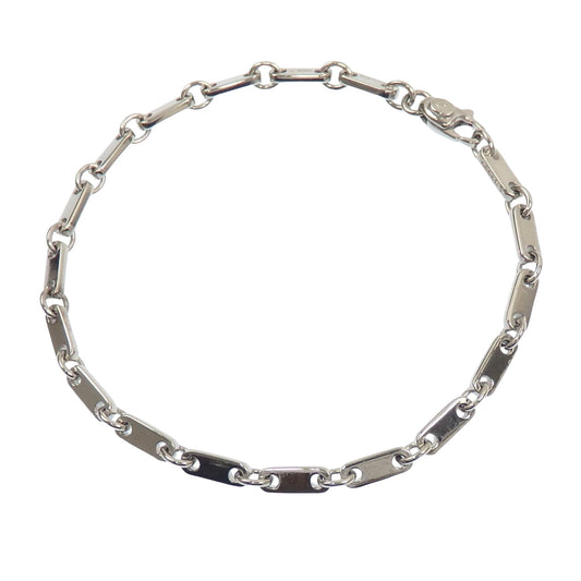 Cartier Figaro, Silver, White Gold, bracelet