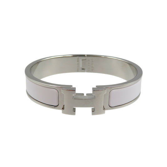 Hermès Clic H, Silver, Metal, bracelet