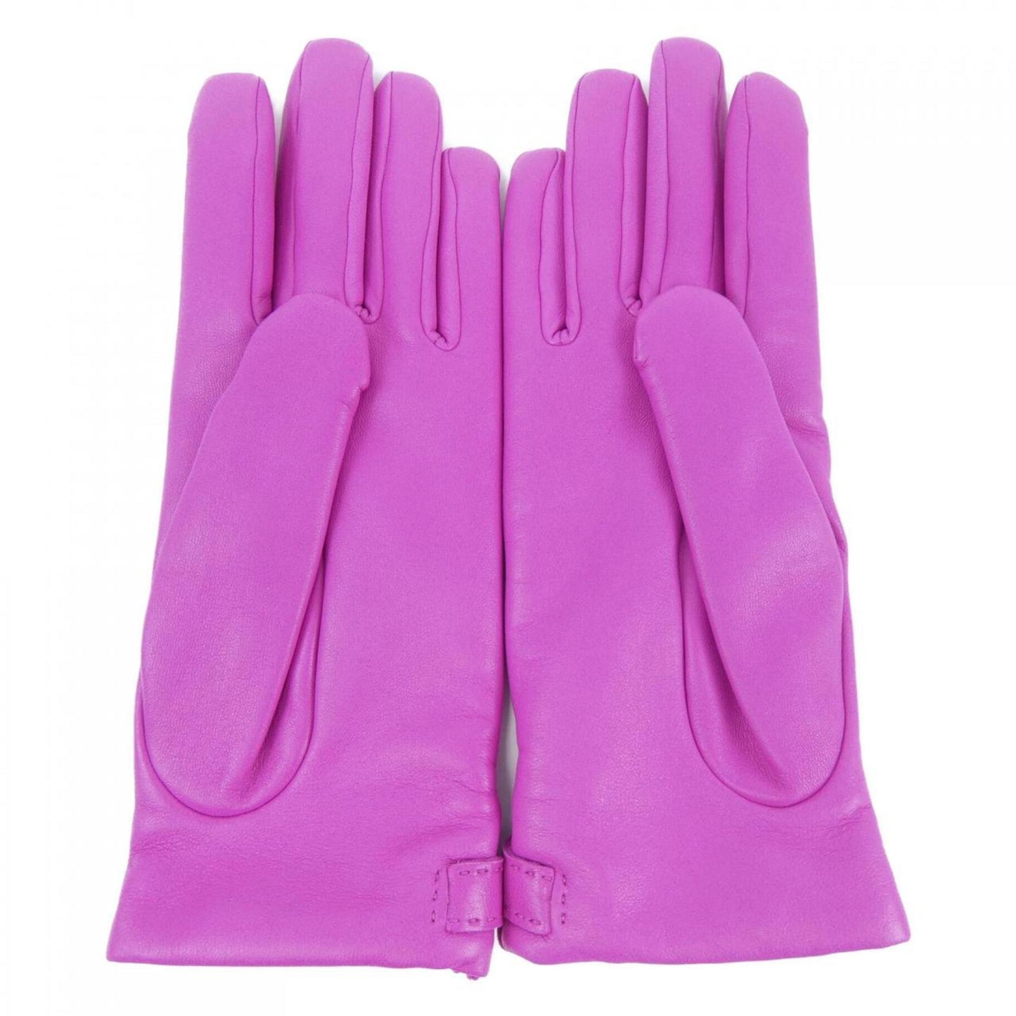Hermès Kelly, Pink, Leather, gloves