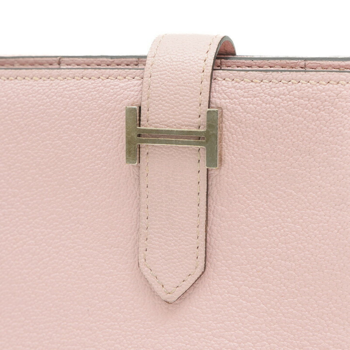 Hermès Béarn, Pink, Leather, wallet