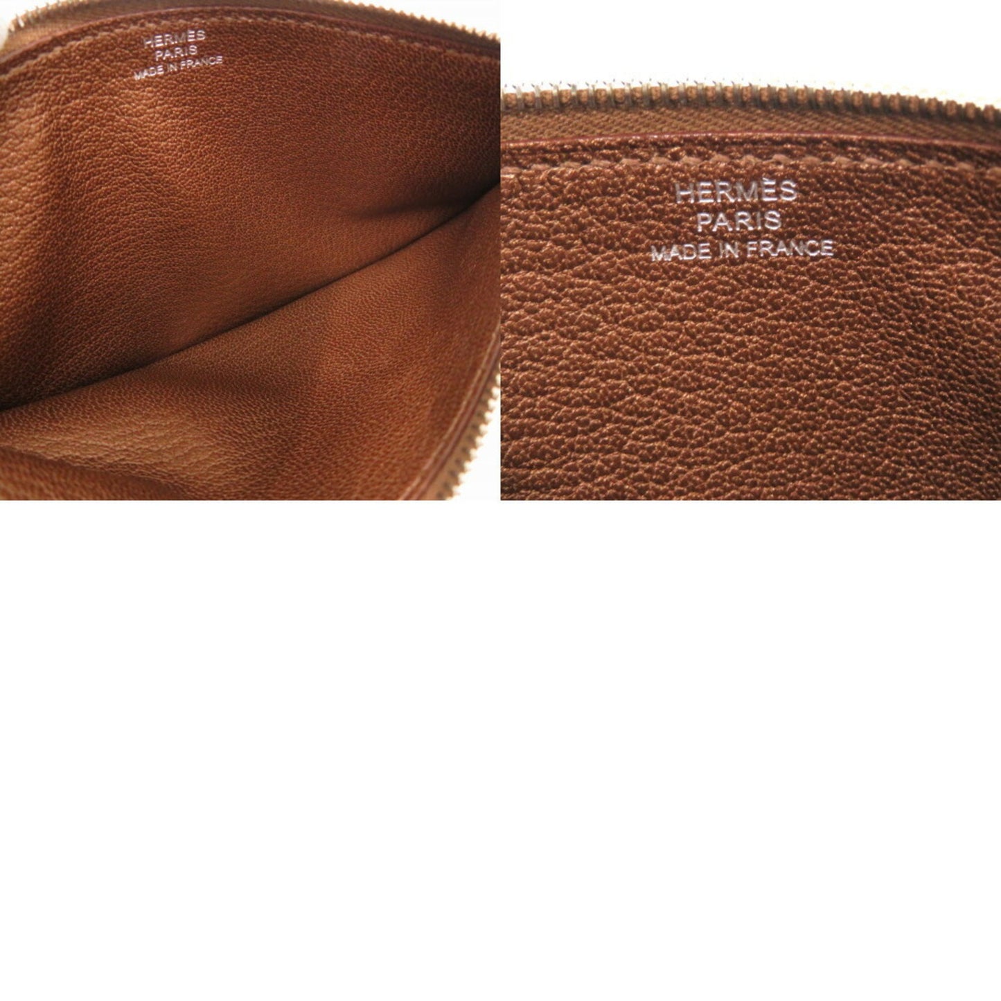 Hermès dOGON gm, Brown, Leather, wallet