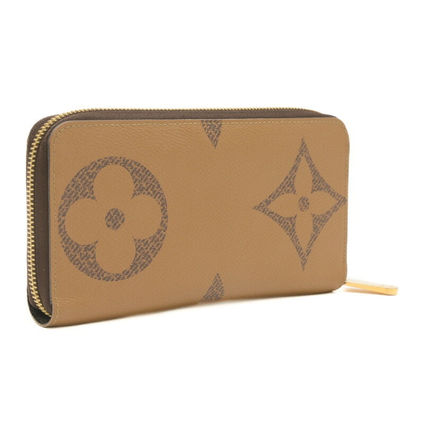 Louis Vuitton Zippy wallet, Brown, Canvas, wallet